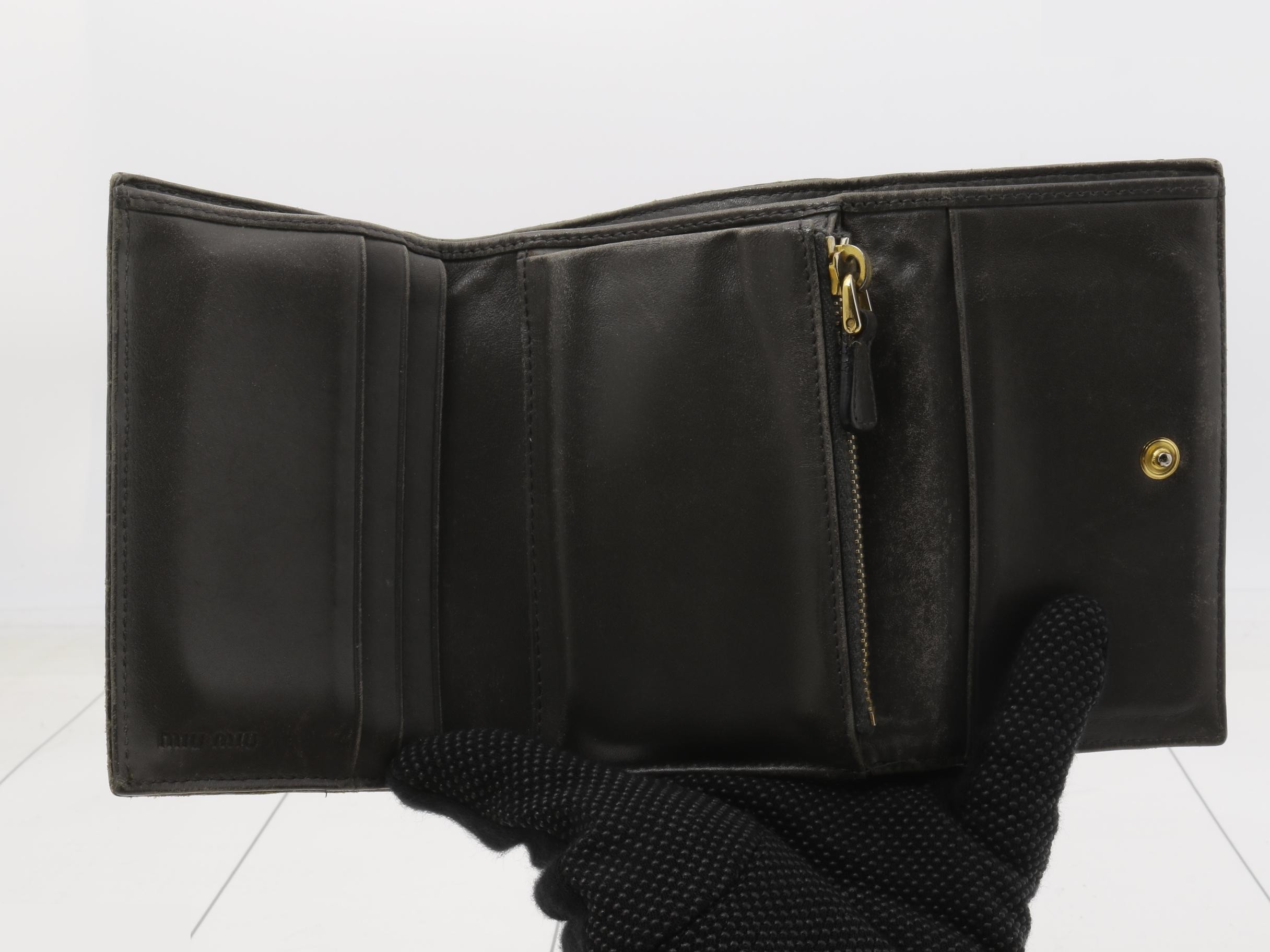 Leather Compact Wallet — view 4