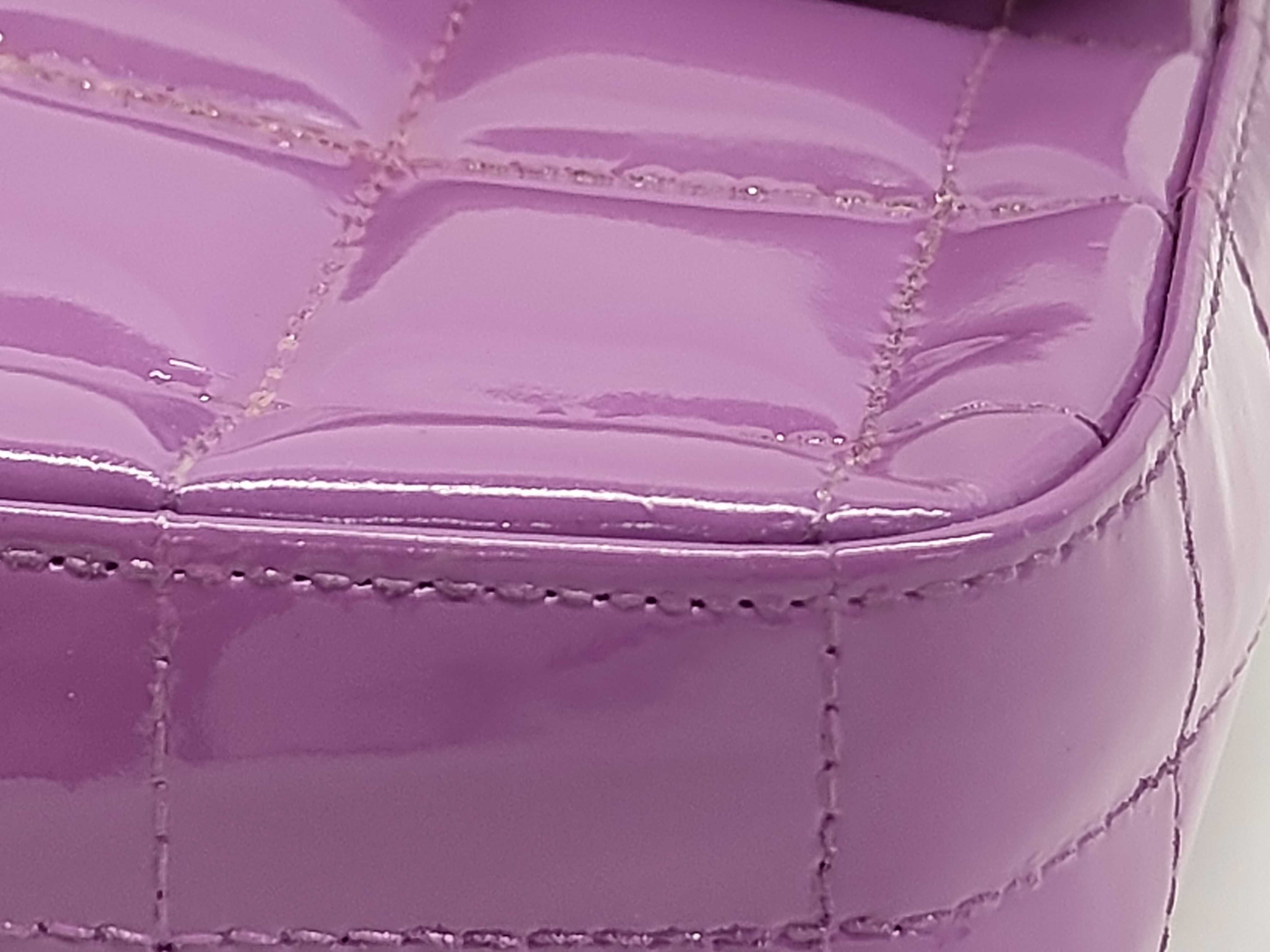 Enamel (Bag) Enamel Coco Mark Chain Shoulder Bag Purple Shoulder Bag — view 6