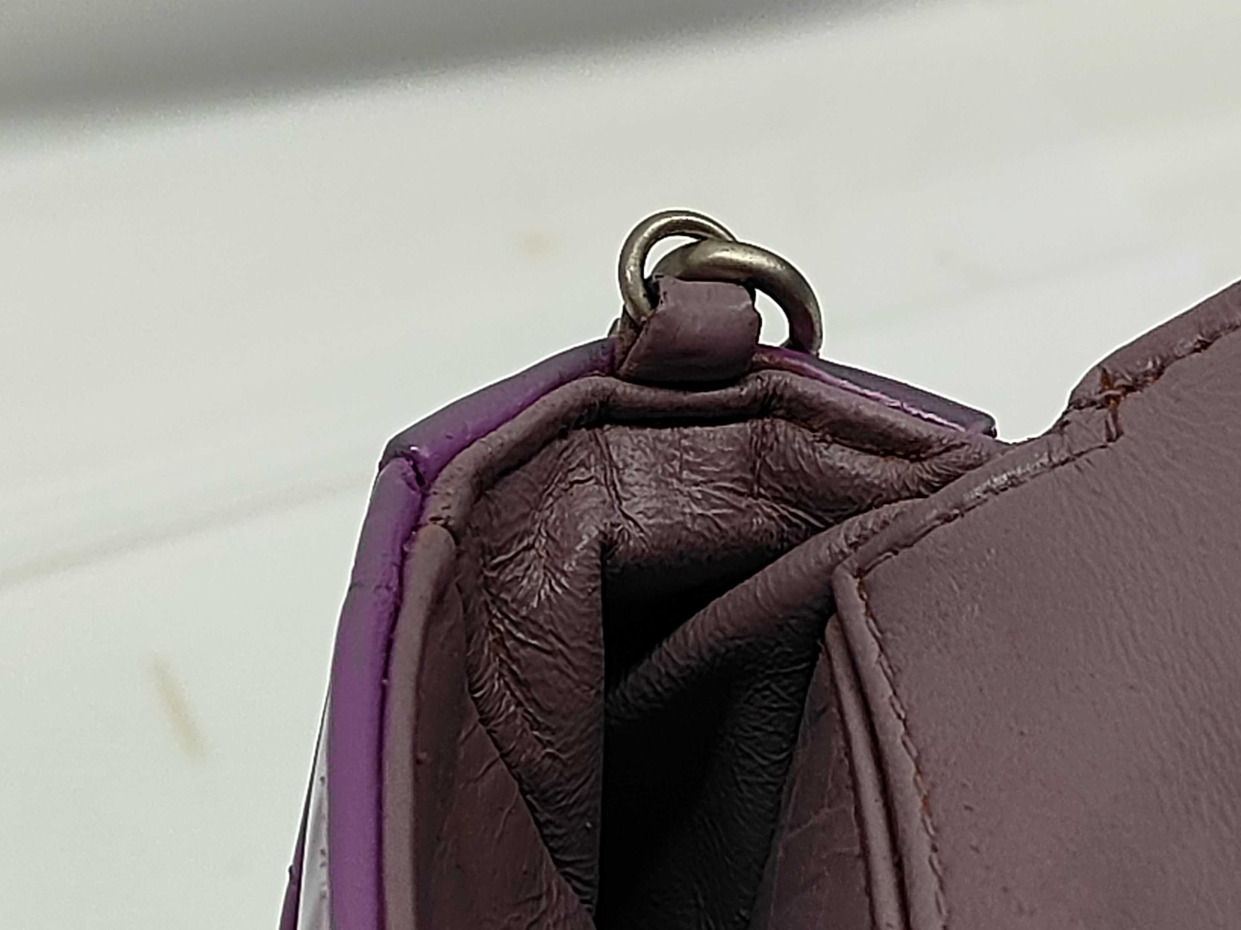 Enamel (Bag) Enamel Coco Mark Chain Shoulder Bag Purple Shoulder Bag — view 8