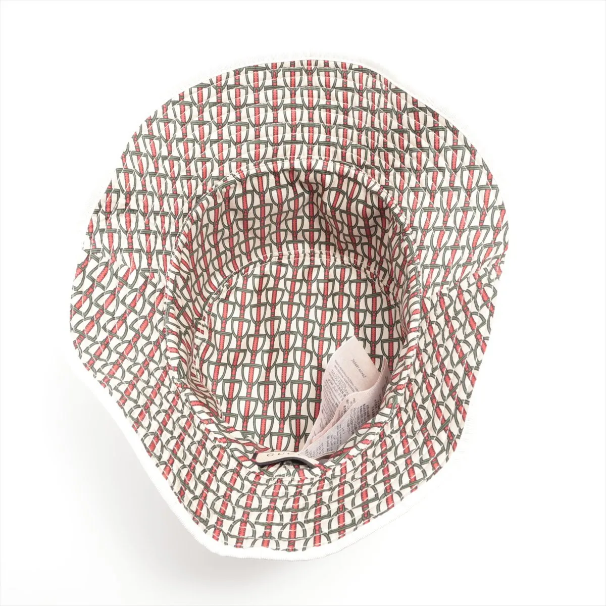 768481 GG Canvas Hat M 58cm Polyester x Cotton Beige — view 4