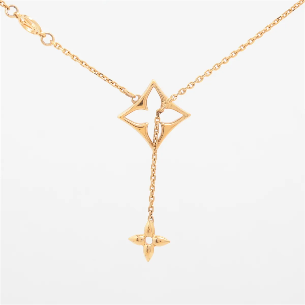 M01234 Necklace LV Flowergram DI1295 Necklace GP Gold — view 2