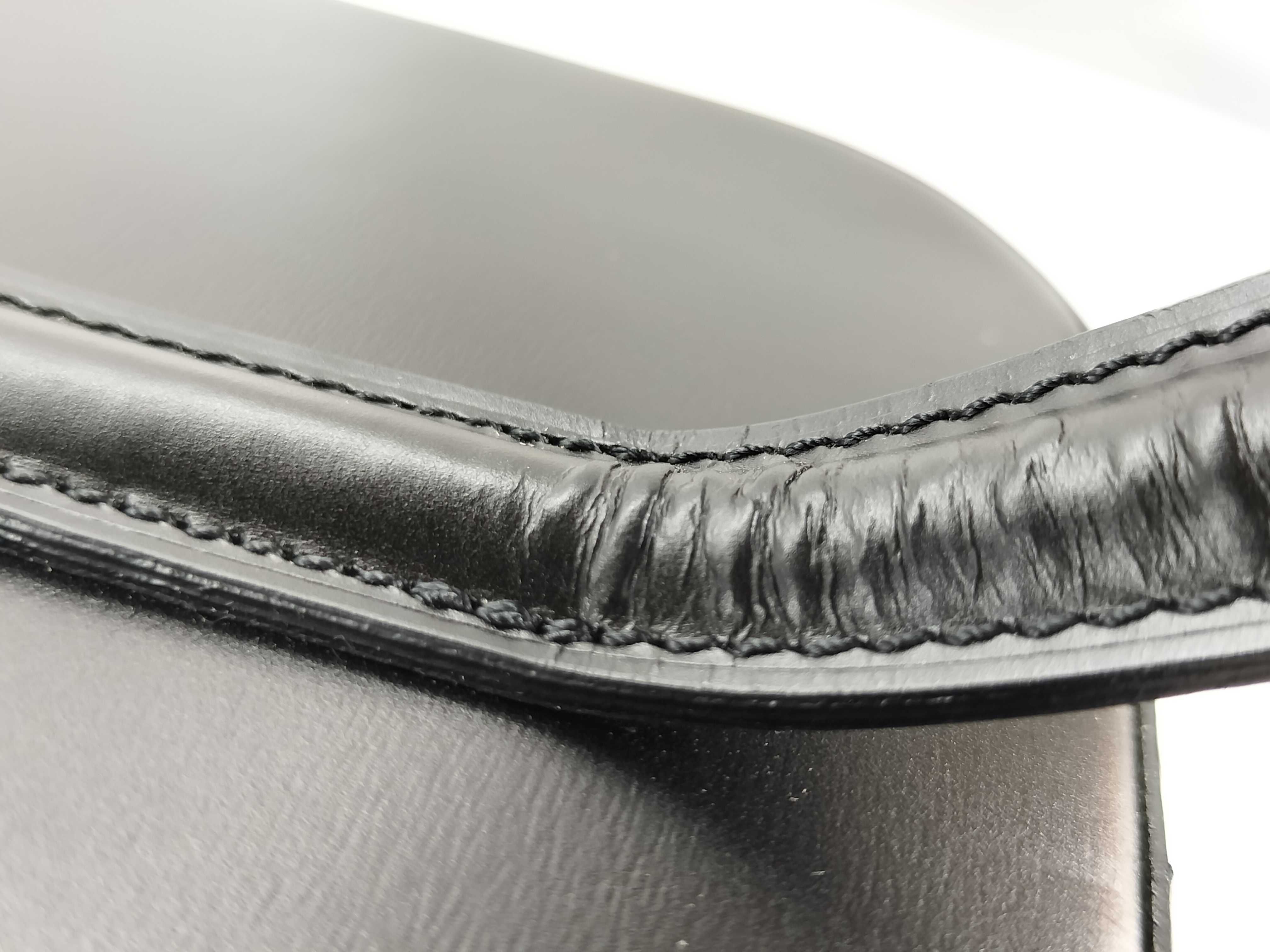 Panthère Leather Handbag, Black — view 5
