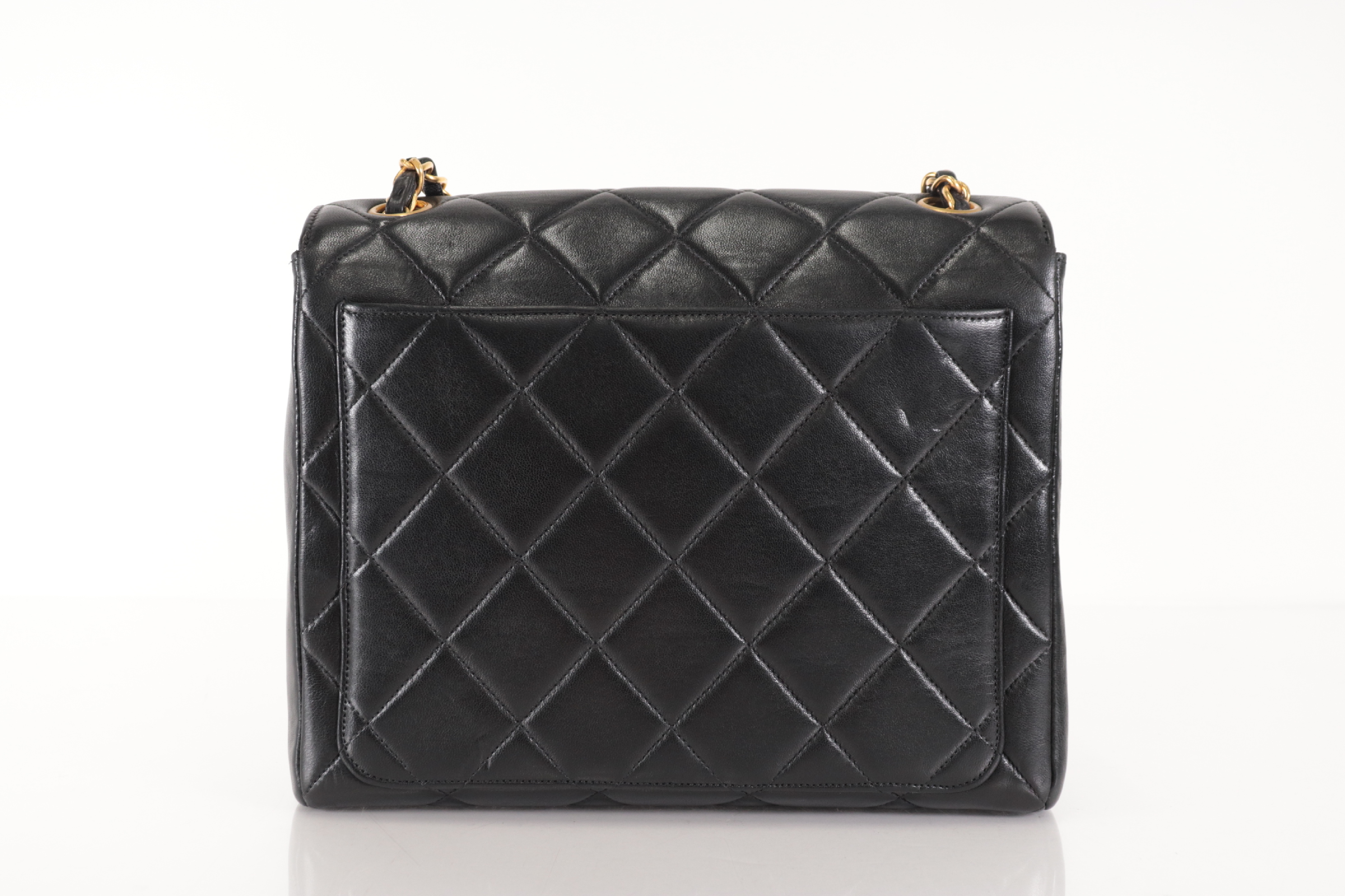 Turnlock Lambskin Chain Shoulder Bag (Series 4) — view 2