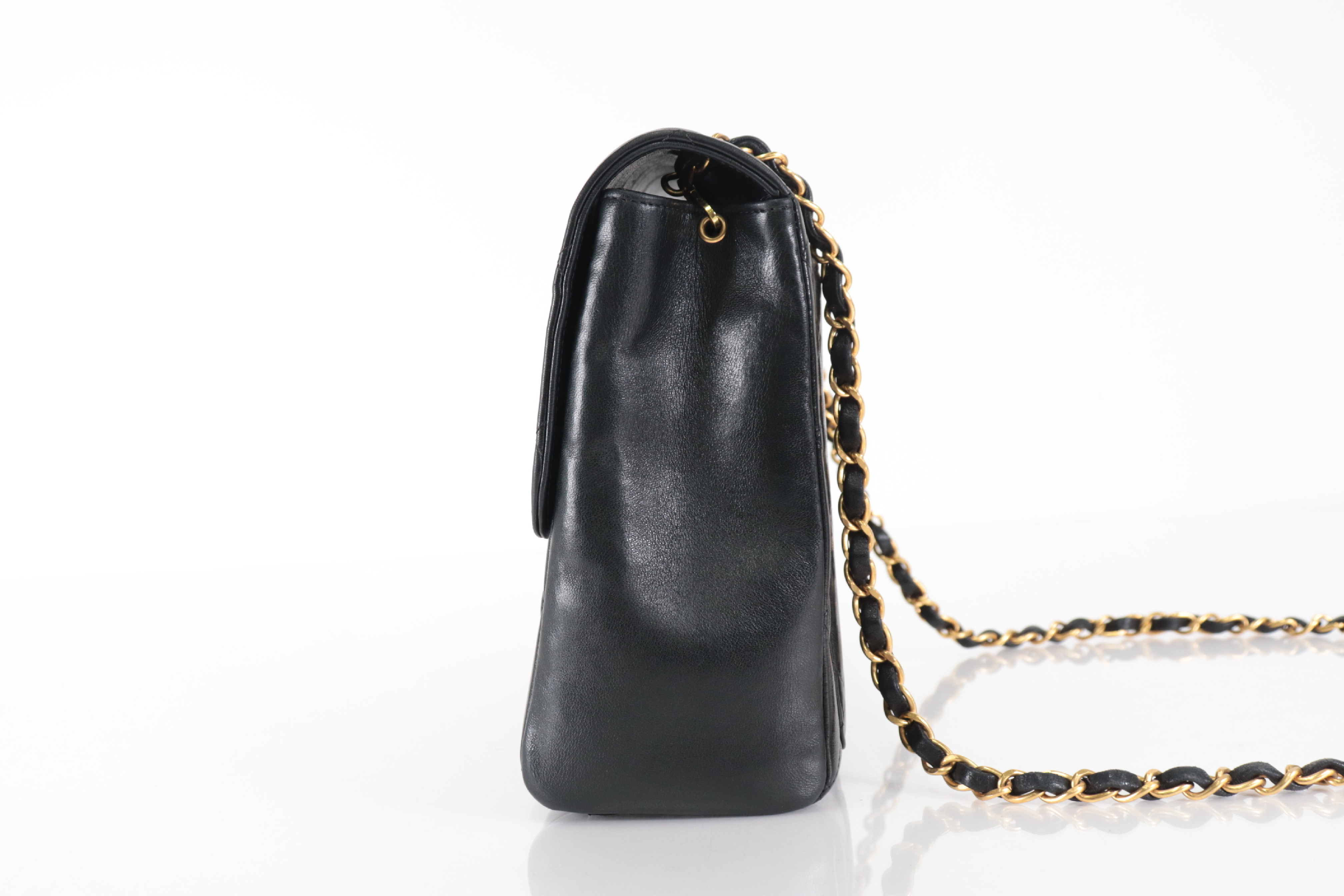 Turnlock Lambskin Chain Shoulder Bag (Series 4) — view 4