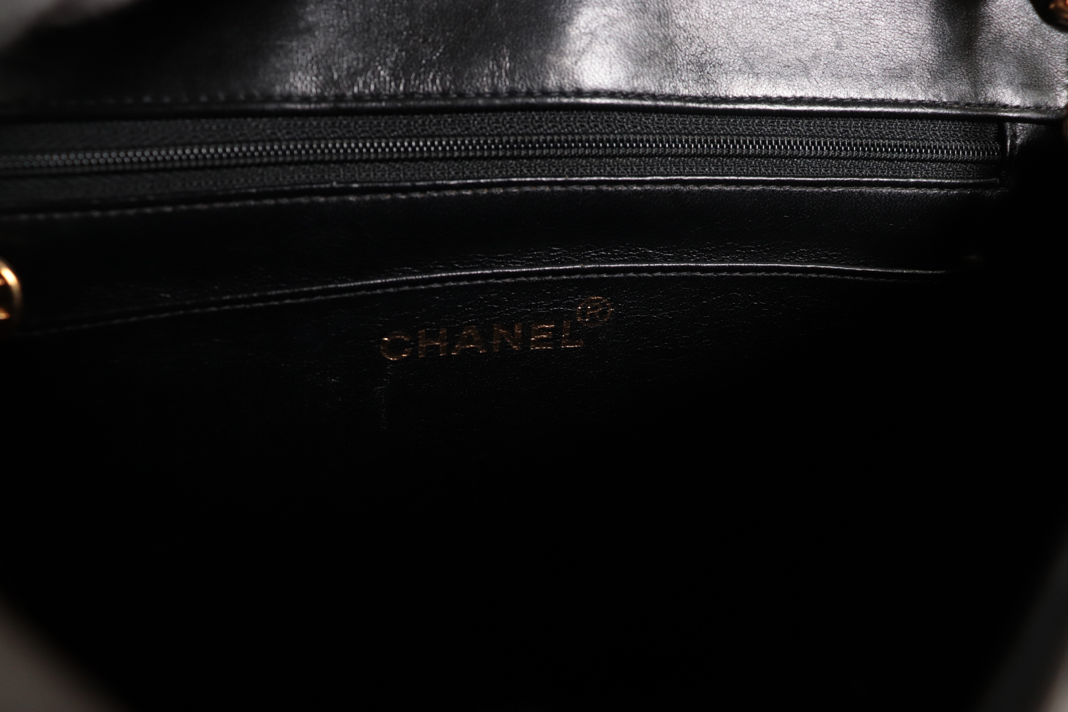 Turnlock Lambskin Chain Shoulder Bag (Series 4) — view 8