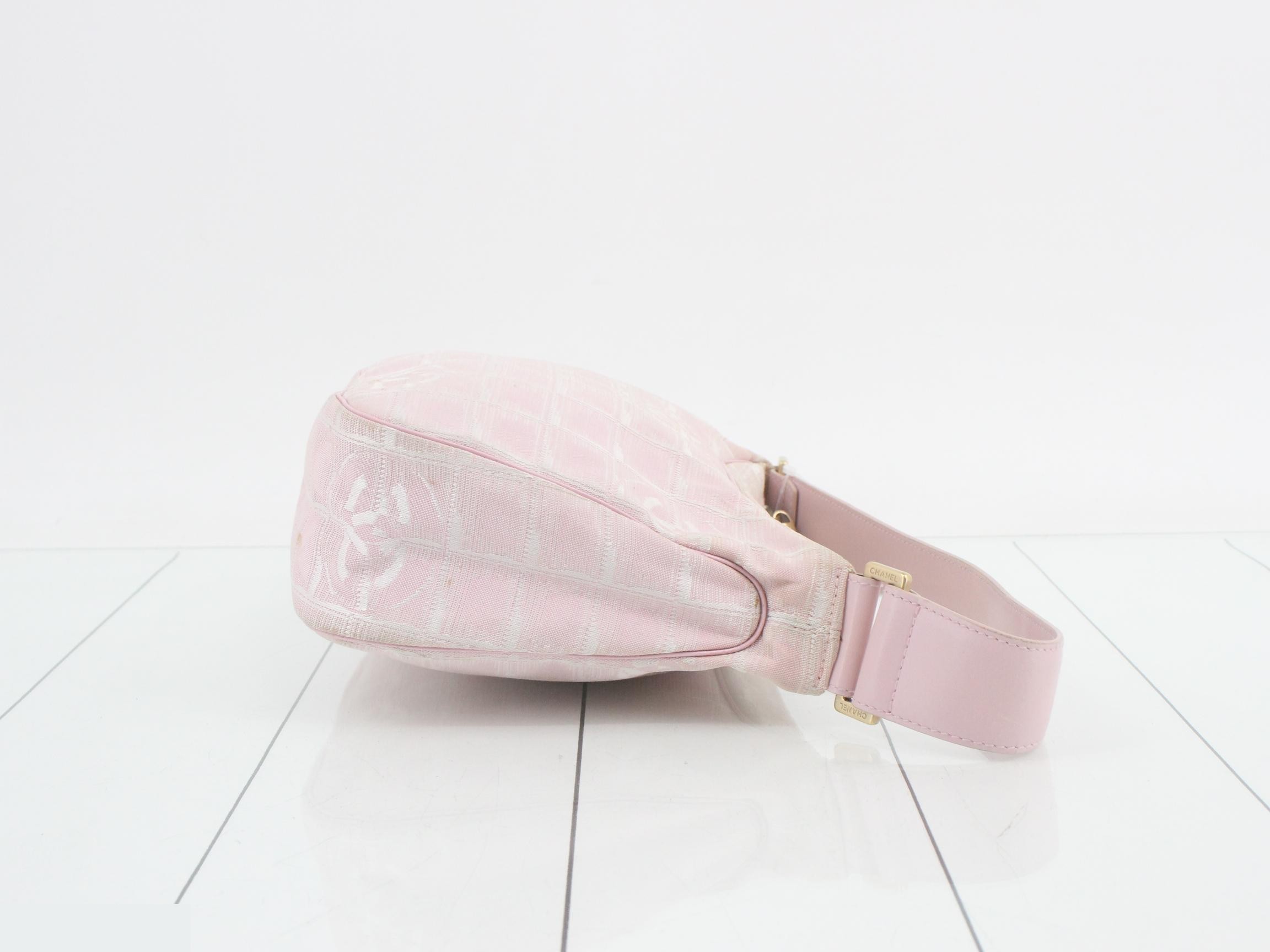 Shoulder bag, New Travel Line, pink, item number 8, with sticker. — view 3