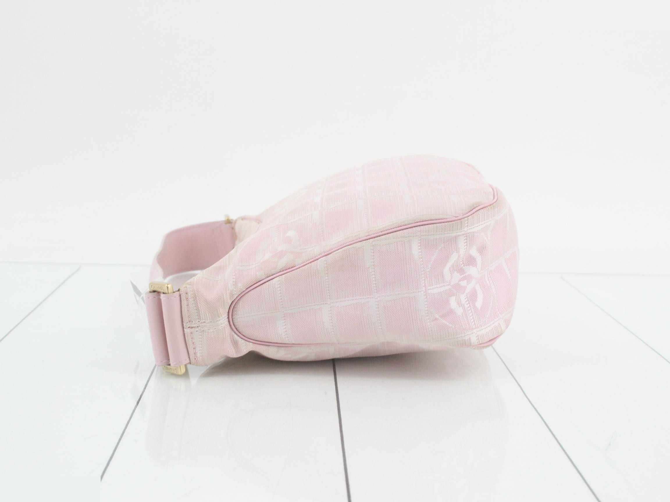 Shoulder bag, New Travel Line, pink, item number 8, with sticker. — view 4