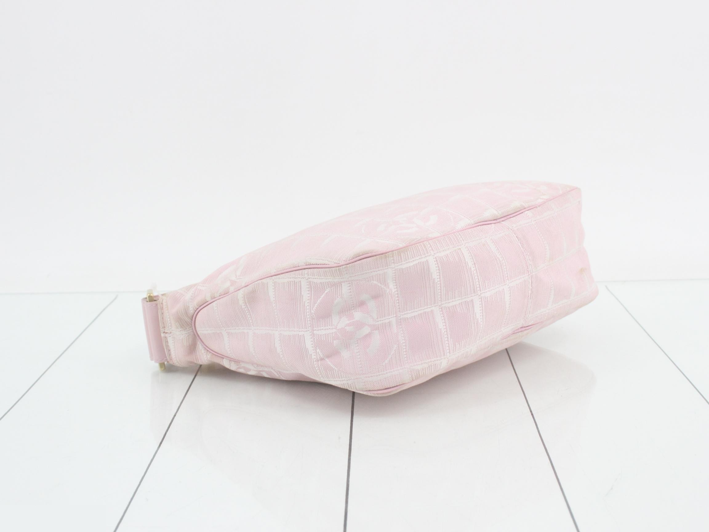 Shoulder bag, New Travel Line, pink, item number 8, with sticker. — view 5