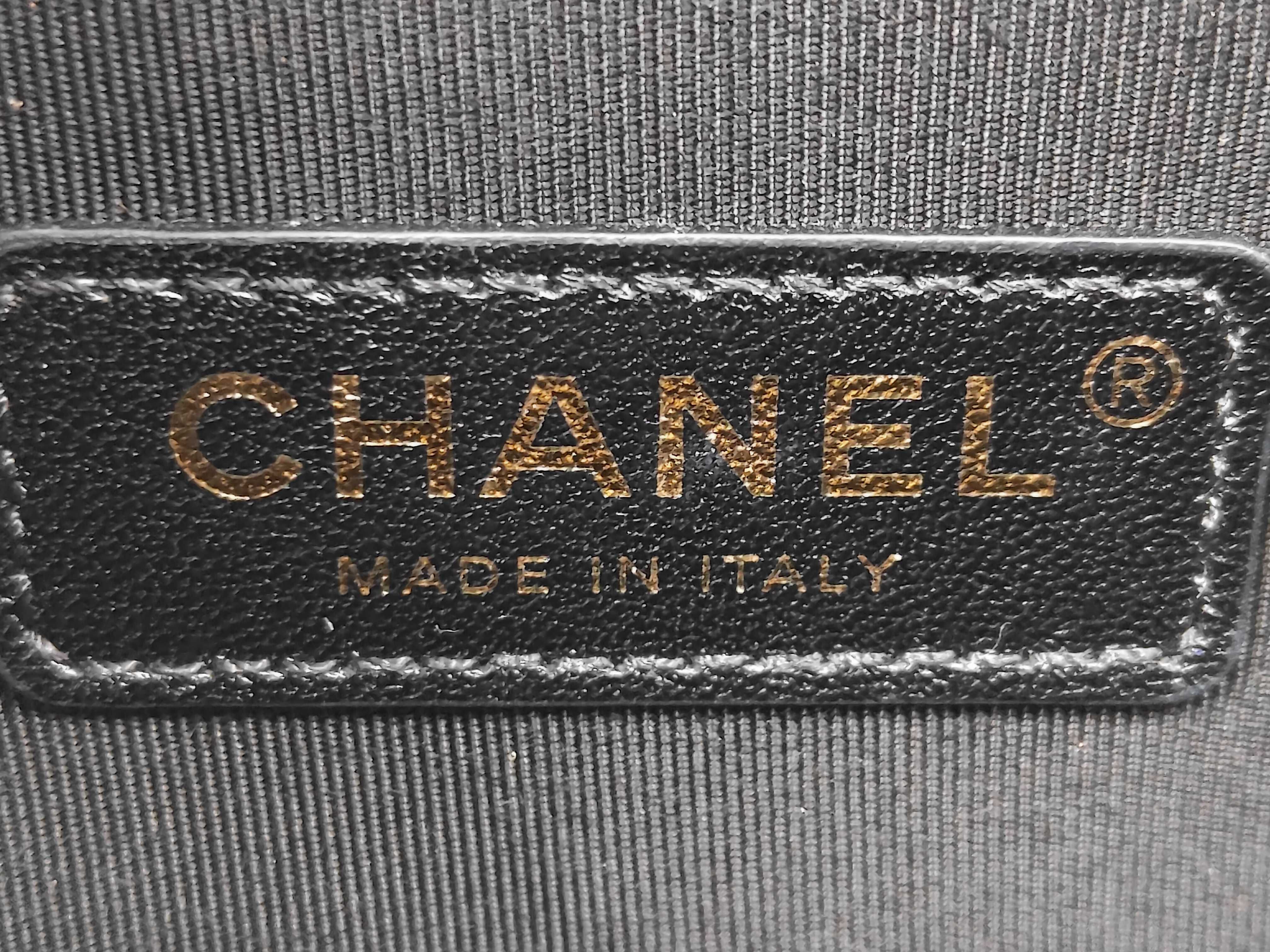 Boy Chanel Small Gold Hardware Caviar Leather IC Plate Shoulder Bag — view 10