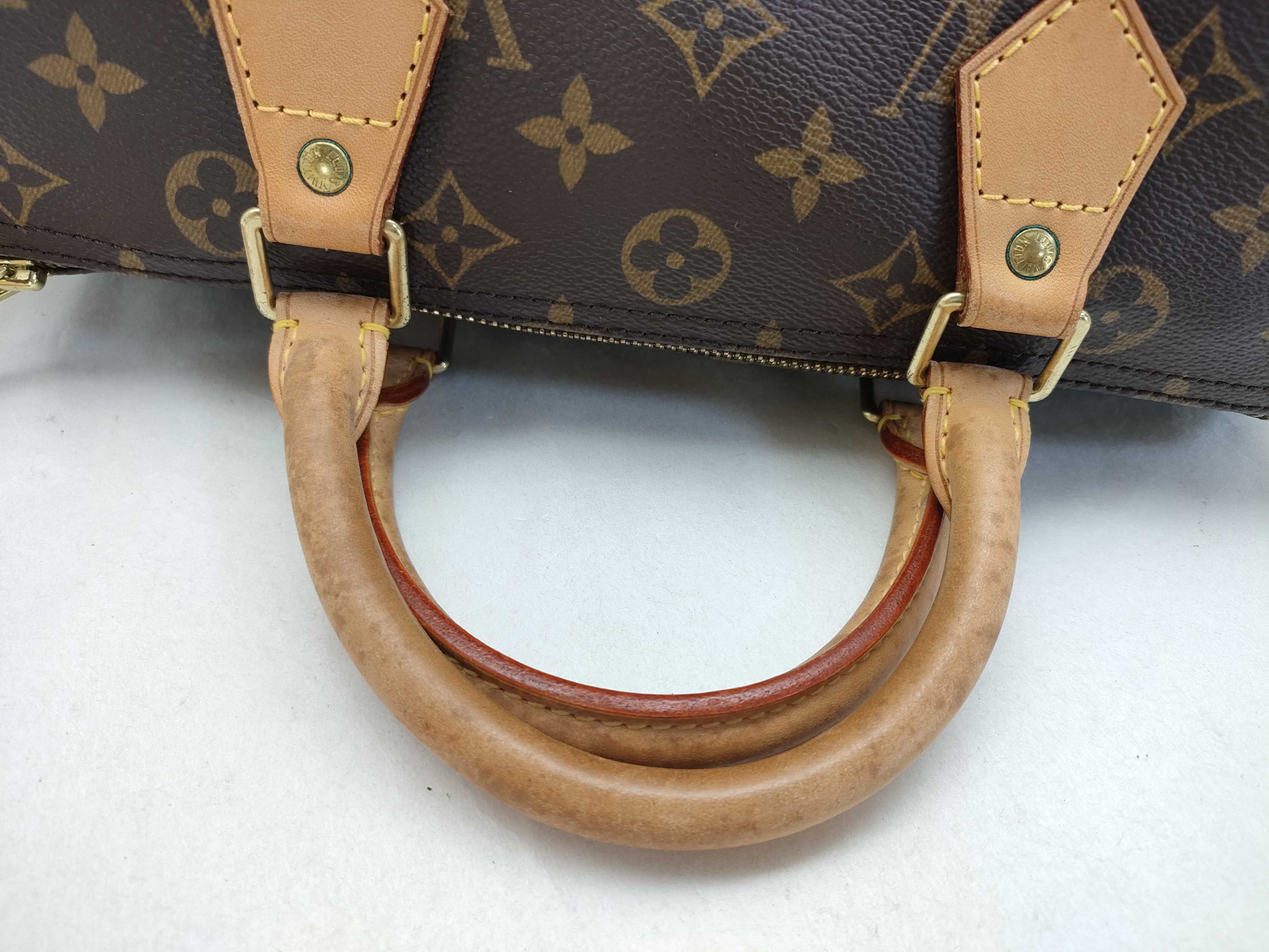 Monogram Speedy 30 M41526 AA0014 Brown Boston Bag — view 3