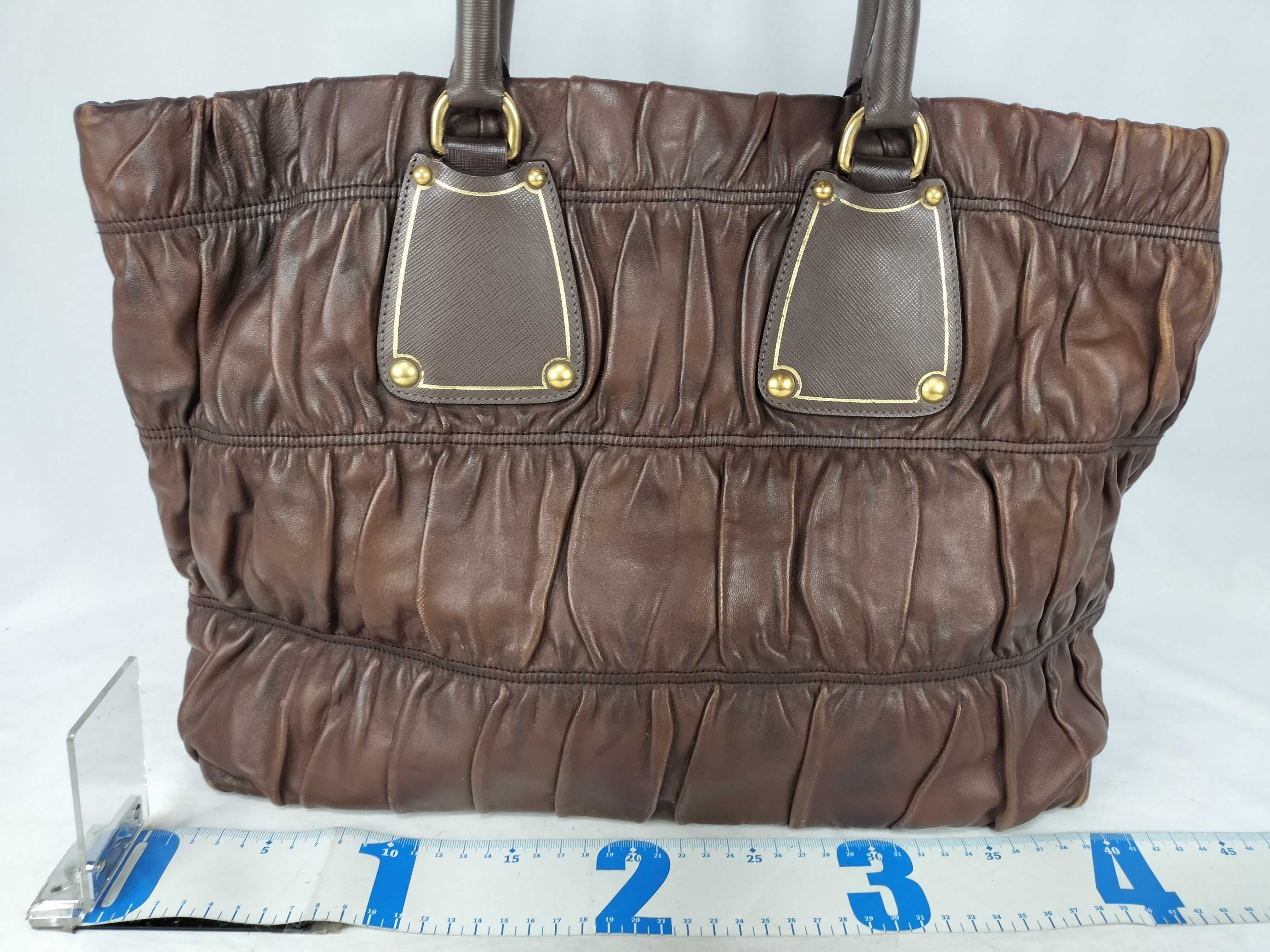 Tote Bag Nappa Gauble Brown Tote Bag — view 2