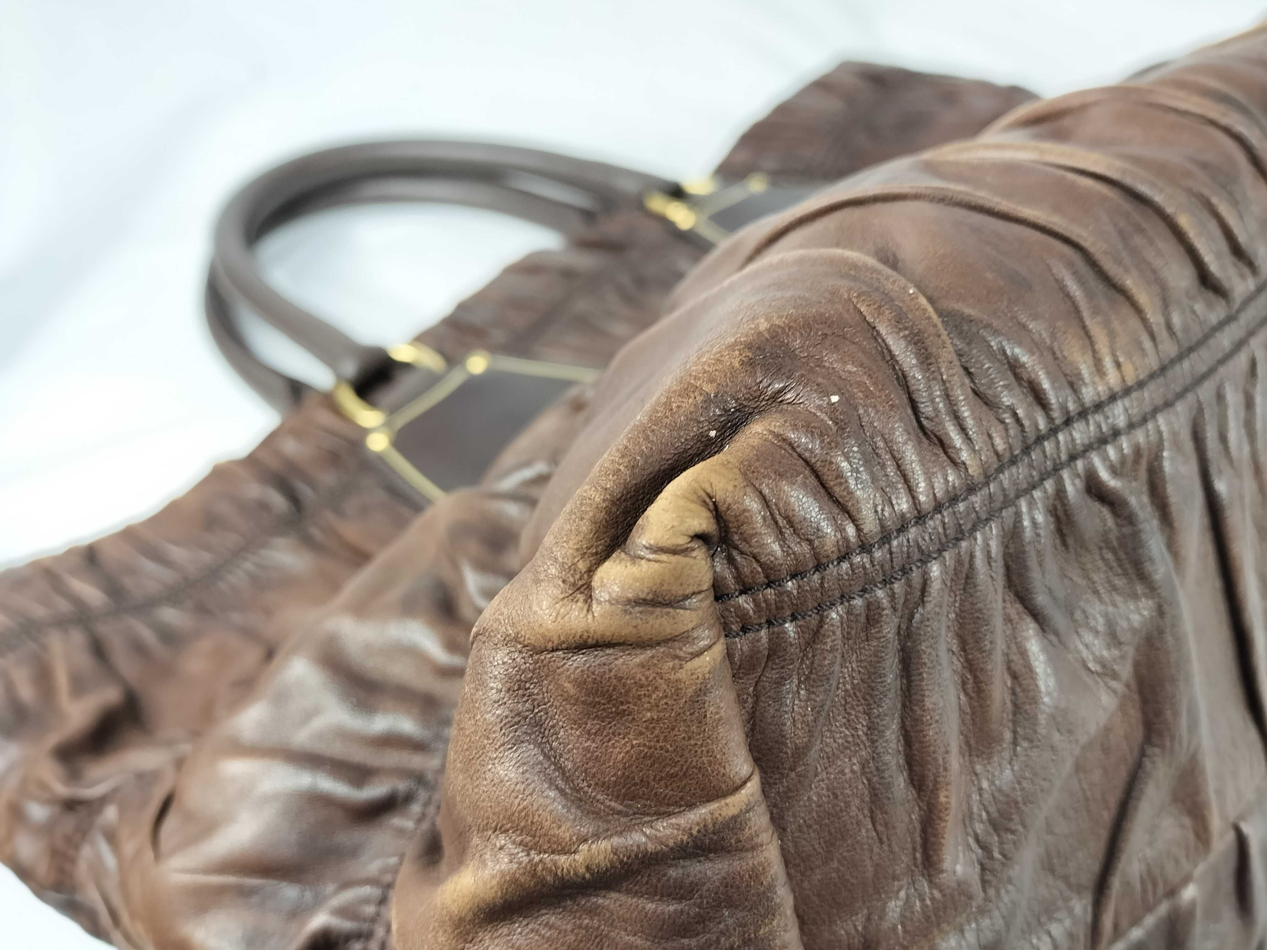 Tote Bag Nappa Gauble Brown Tote Bag — view 6