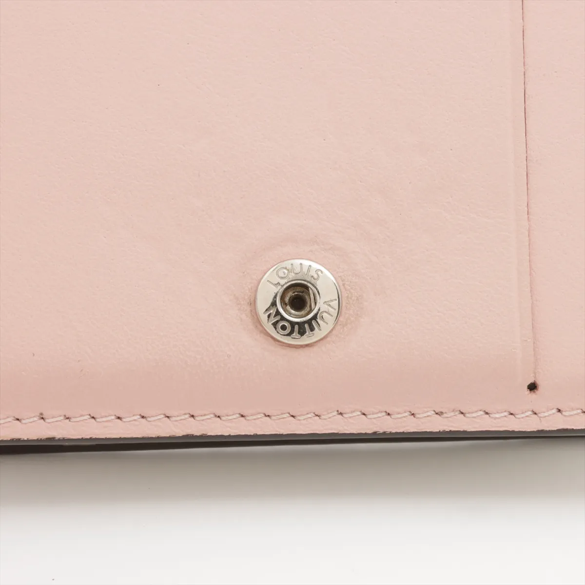 Mahina Portefeuil Claire M80554 White x Pink Compact Wallet RFID Reactive — view 11