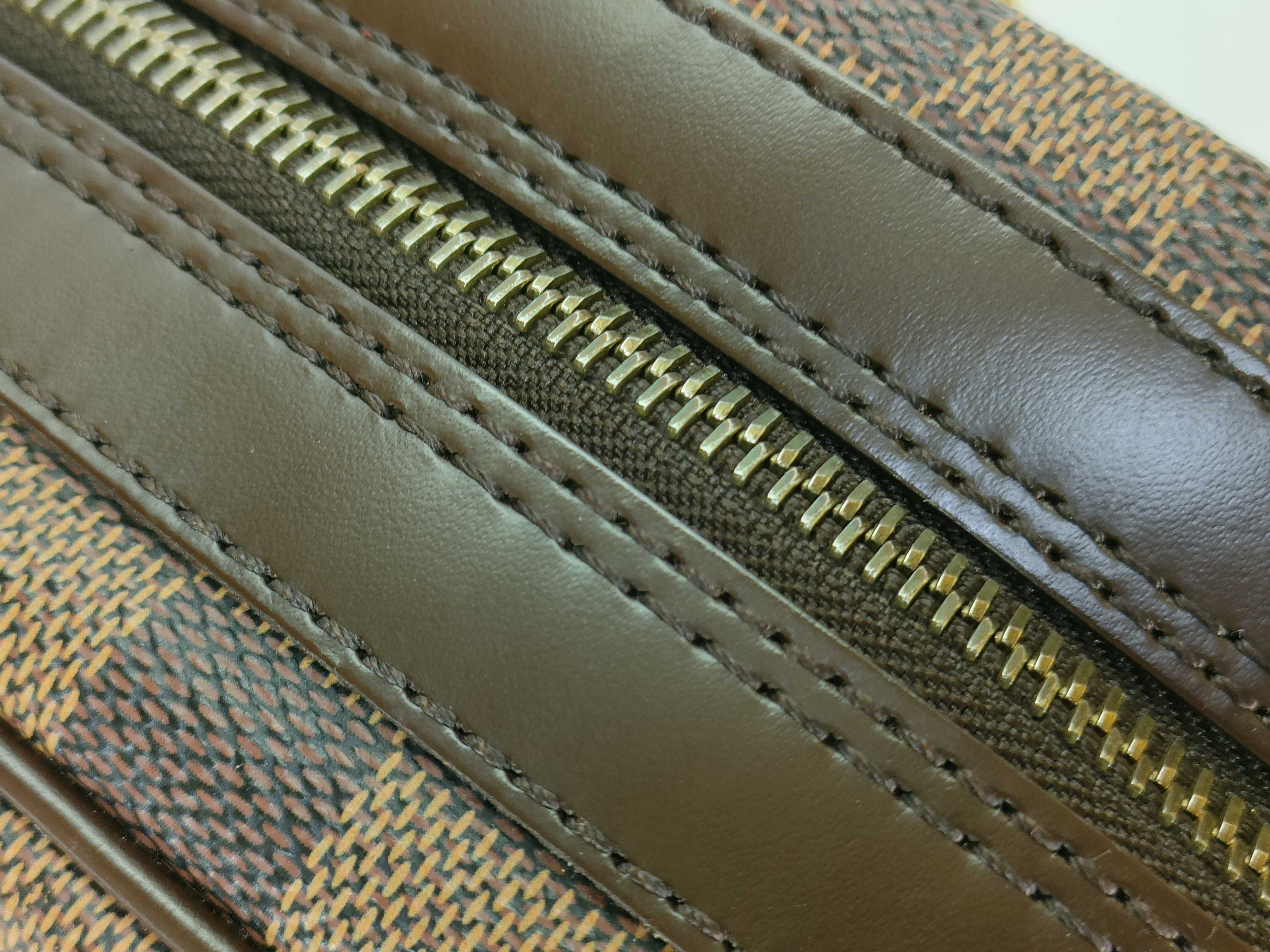 Damier Duomo N60008 (Serial number unclear) Brown Handbag — view 6