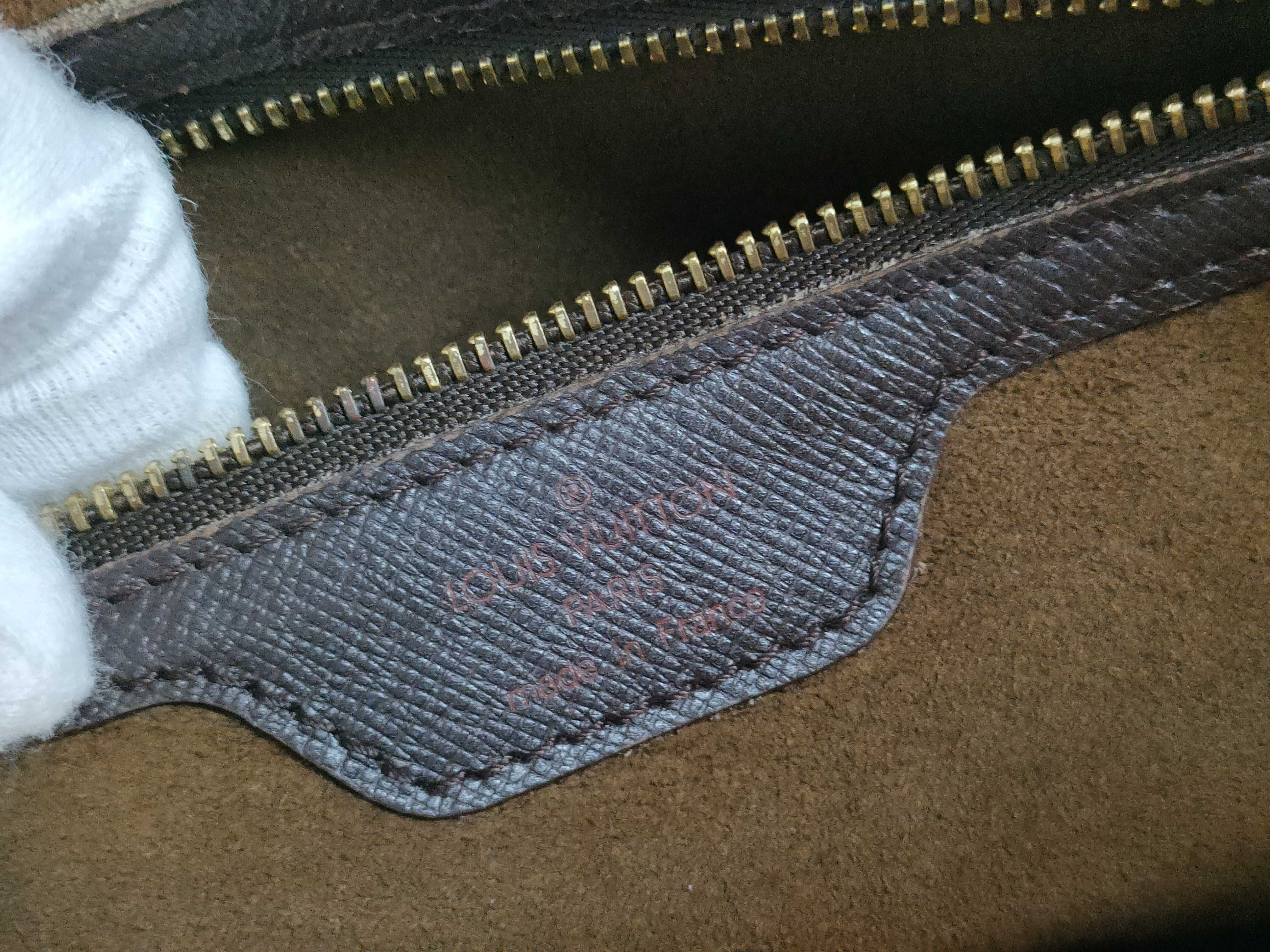Damier Venice PM N51145 MI1907 Brown Handbag — view 12
