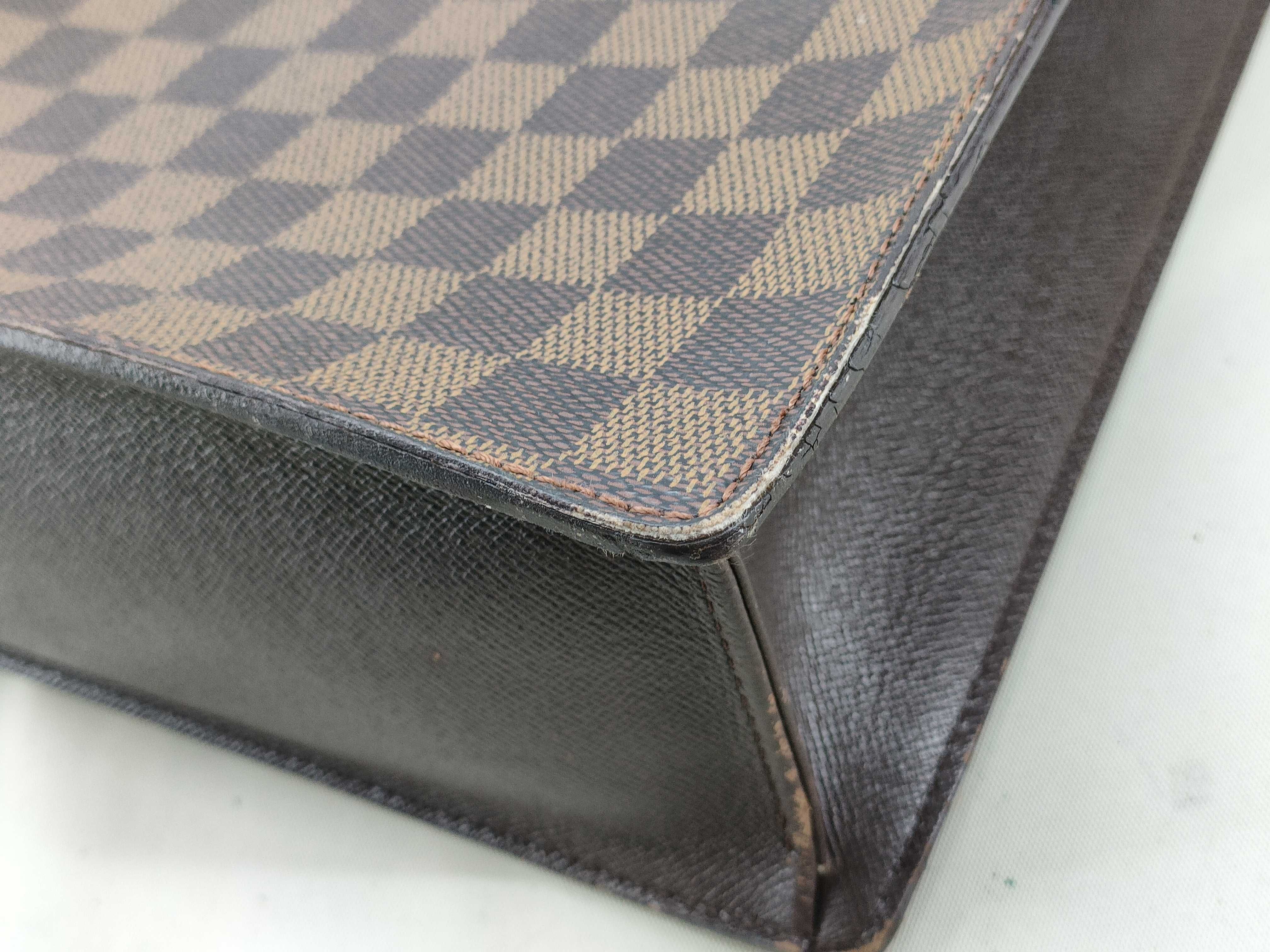 Damier Venice PM N51145 MI1907 Brown Handbag — view 4