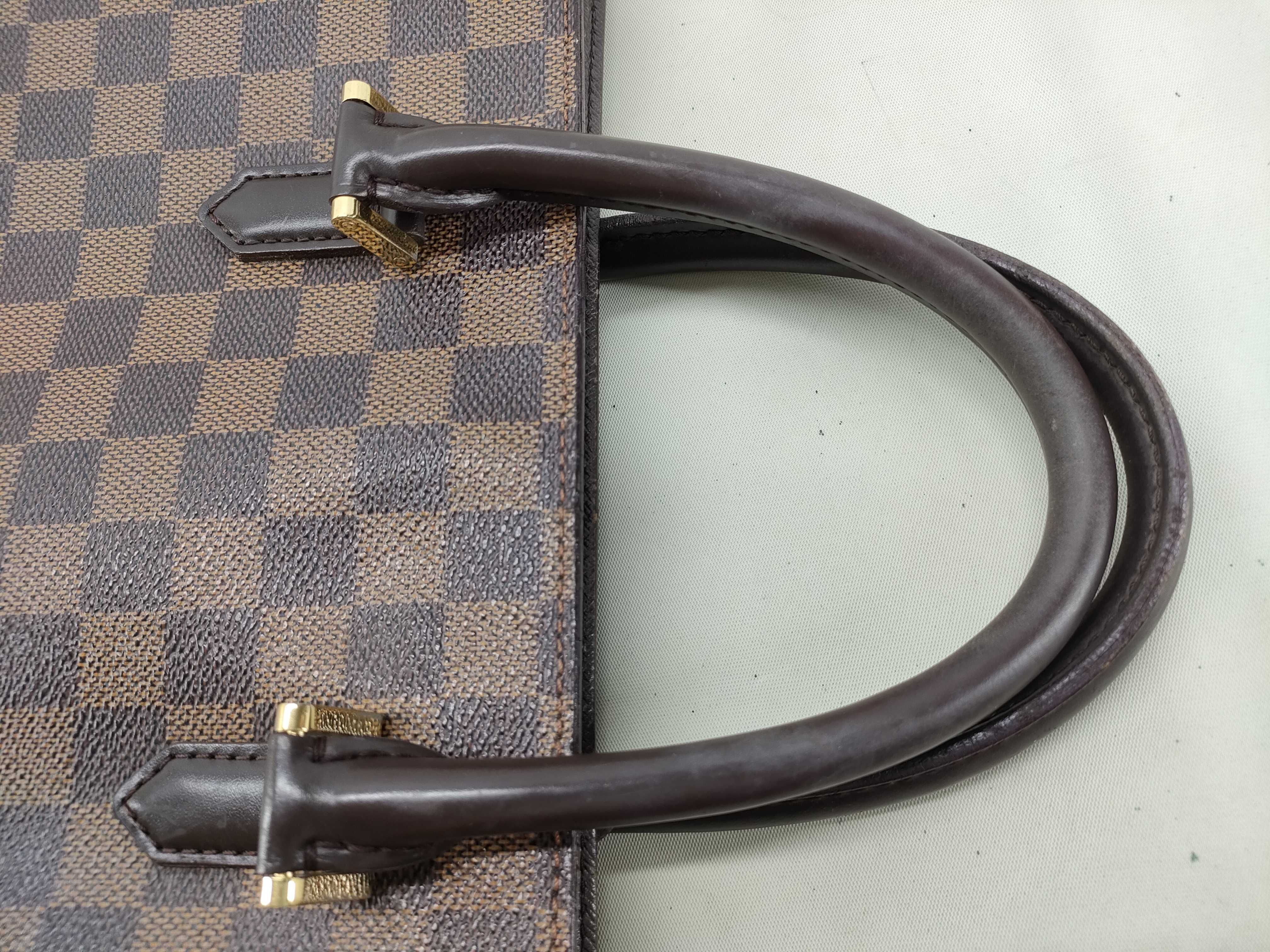 Damier Venice PM N51145 MI1907 Brown Handbag — view 5