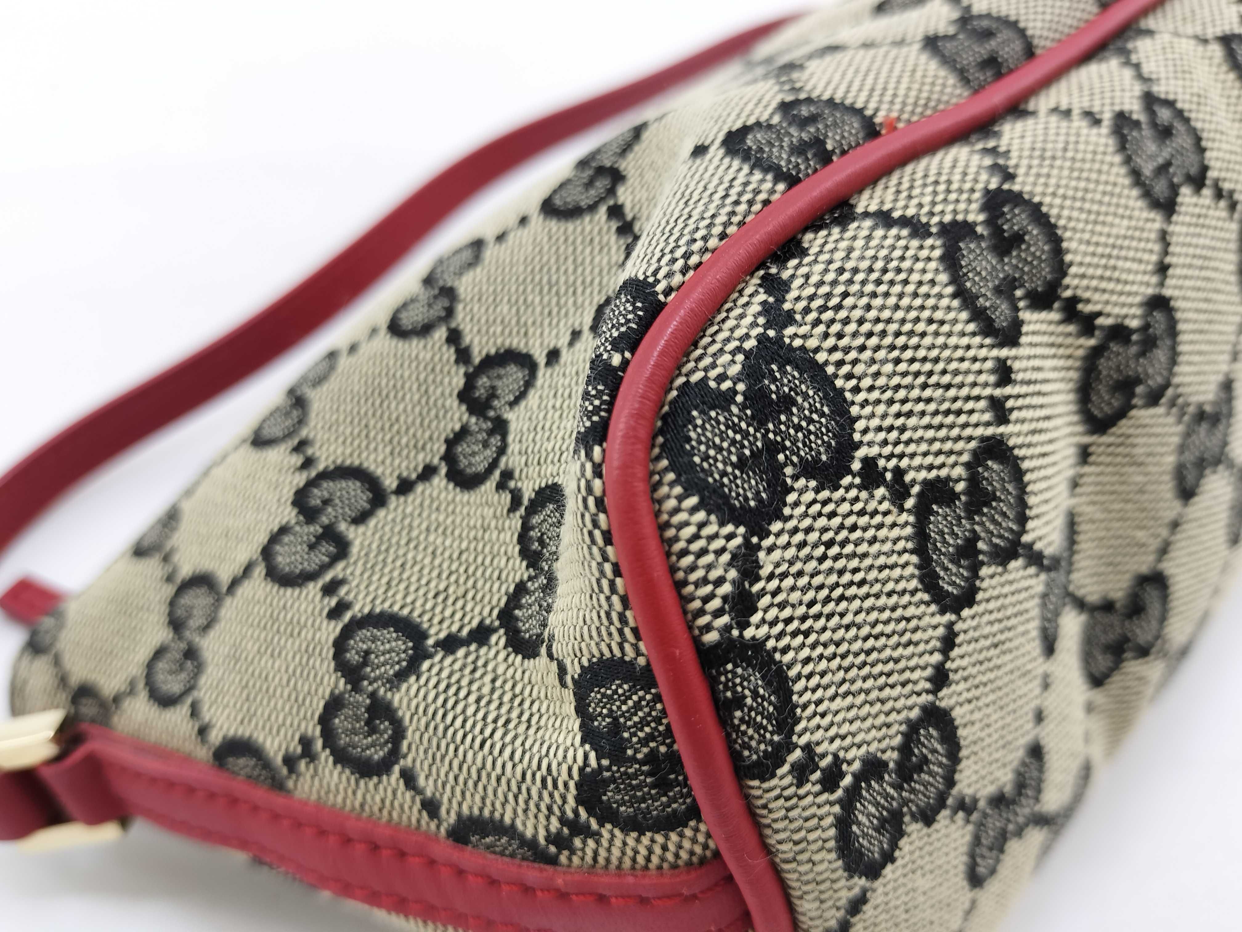 GG Canvas Accessory Pouch Handbag with GG Logo Plate 039 1103 006132 Handbag — view 4