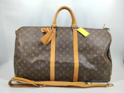 Monogram M41414 Keepall Bandoulière 55 Boston Bag