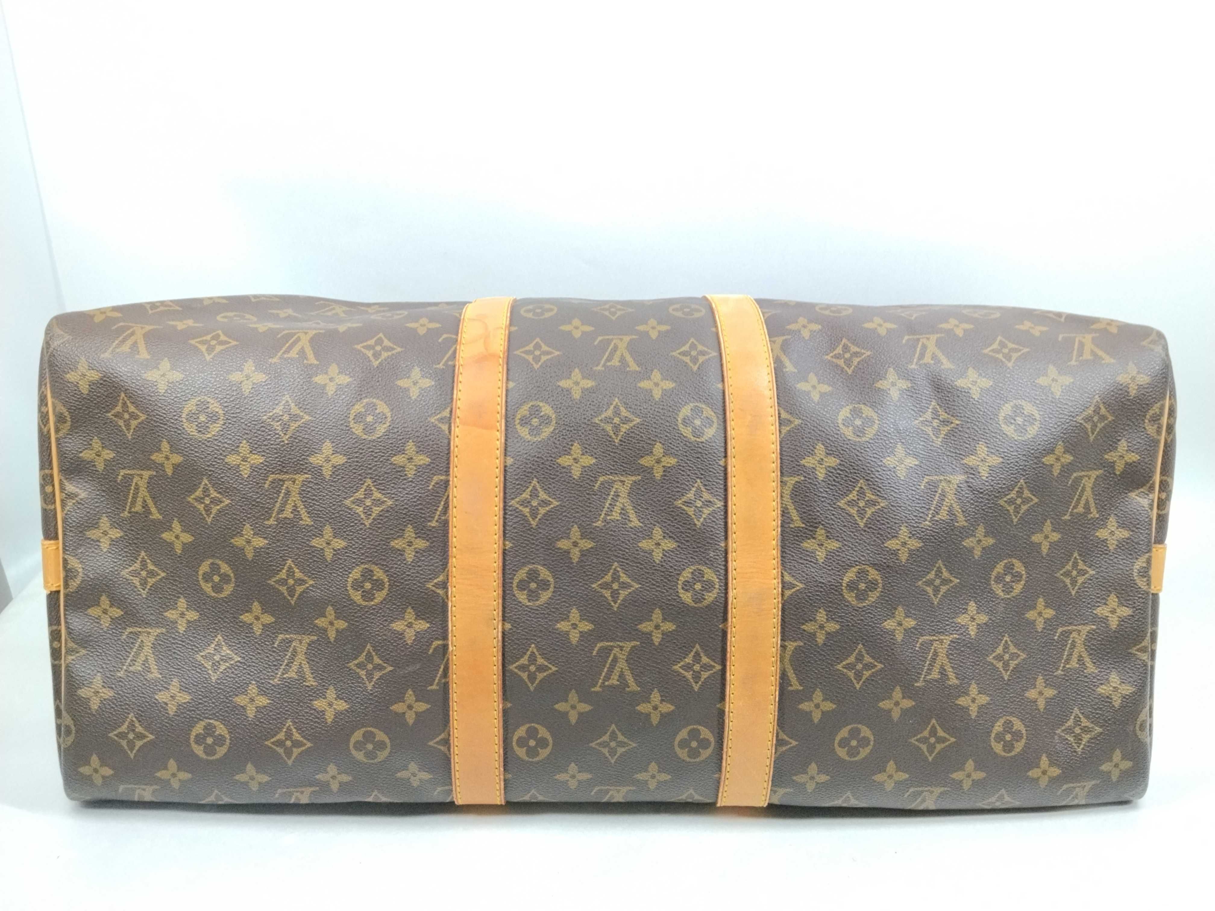 Monogram M41414 Keepall Bandoulière 55 Boston Bag — view 12