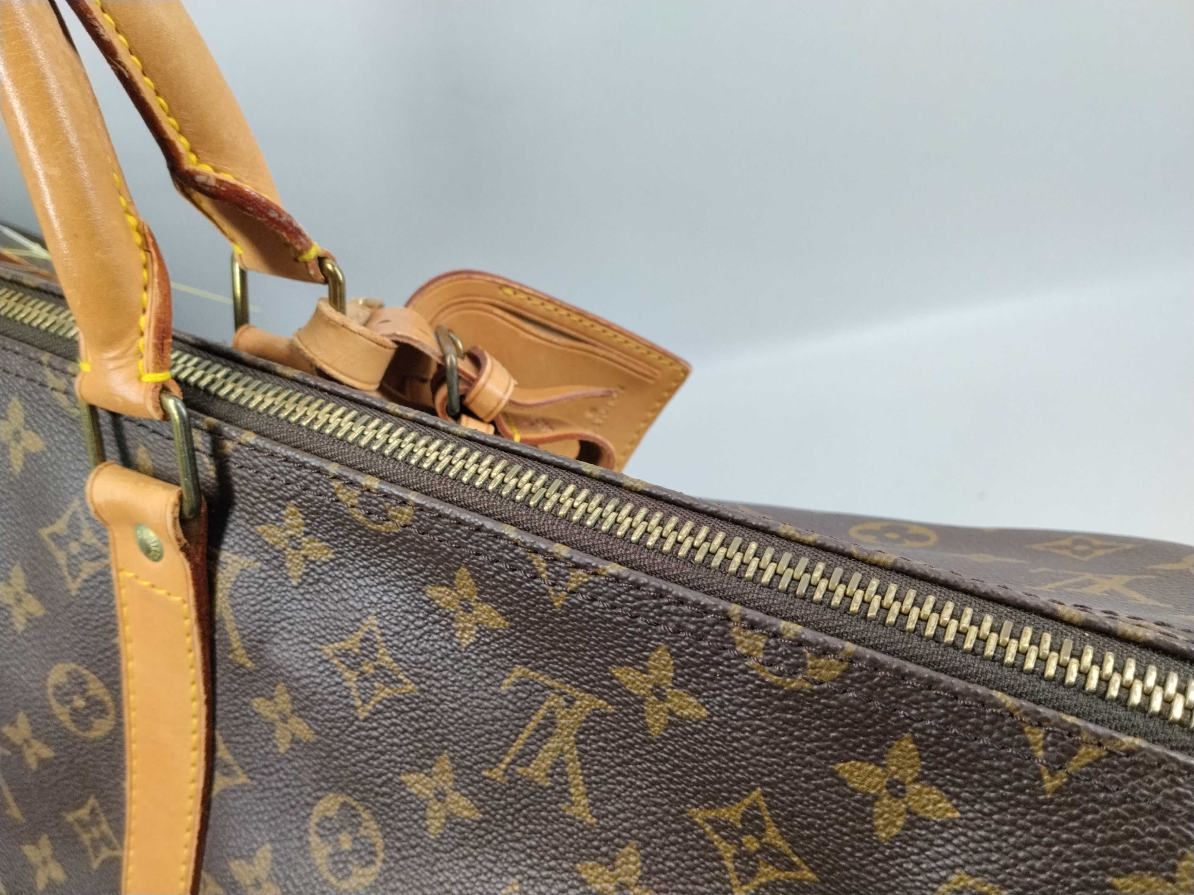 Monogram M41414 Keepall Bandoulière 55 Boston Bag — view 6