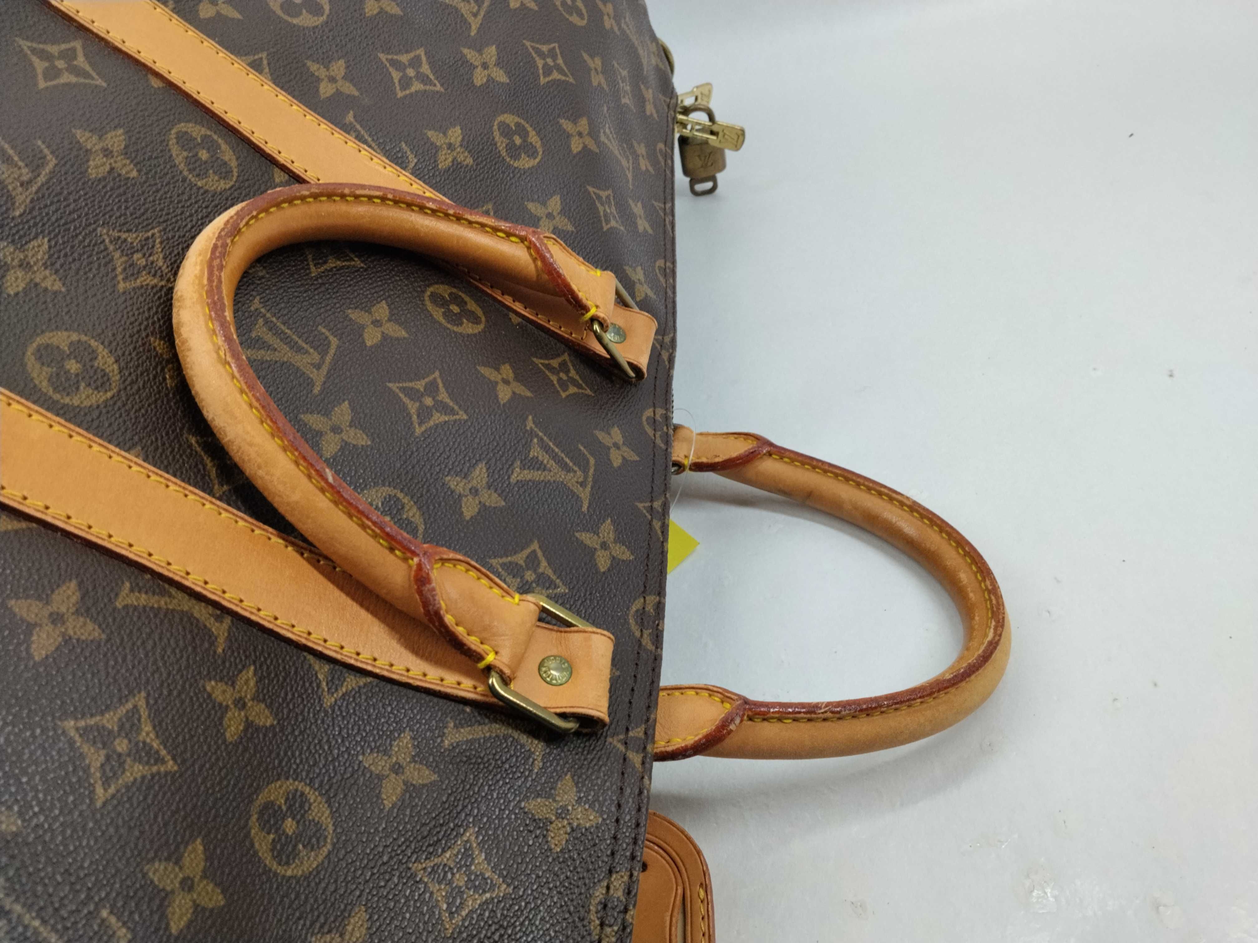 Monogram M41414 Keepall Bandoulière 55 Boston Bag — view 10