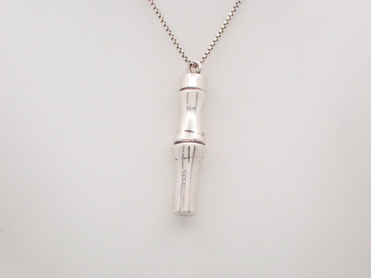 Bamboo necklace, SV925, 43.5g, chain approximately 80cm