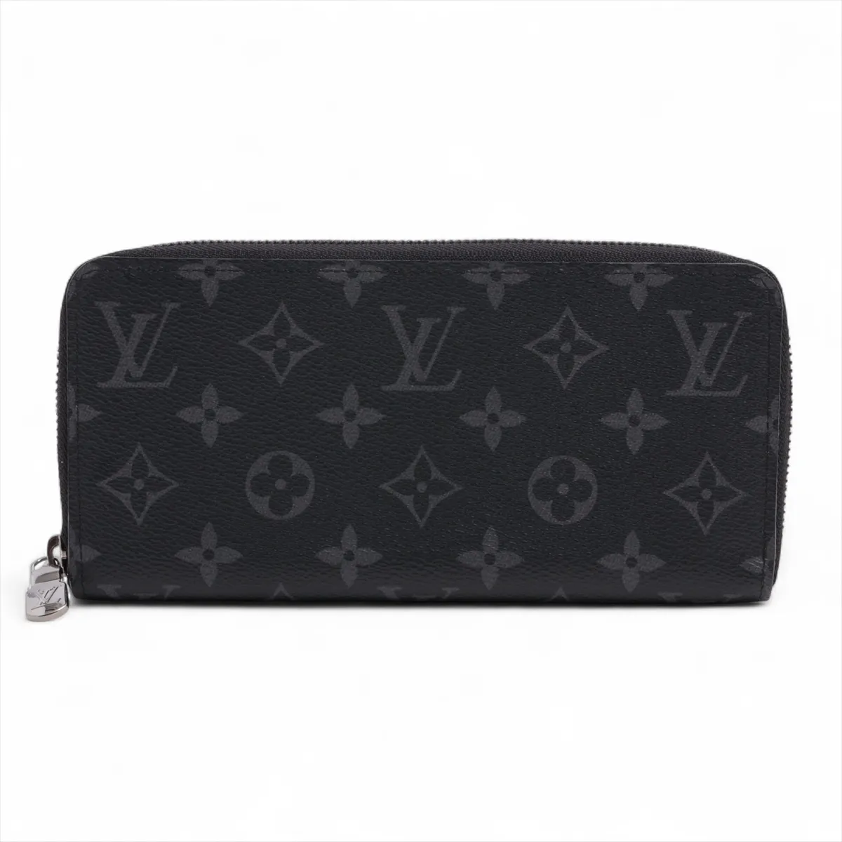 Monogram Eclipse Zippy Wallet Horizontal M11611 Noir Round Zip Wallet (RFID detected)