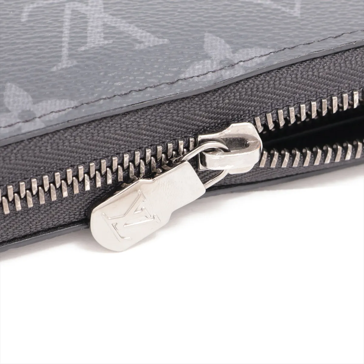 Monogram Eclipse Zippy Wallet Horizontal M11611 Noir Round Zip Wallet (RFID detected) — view 11