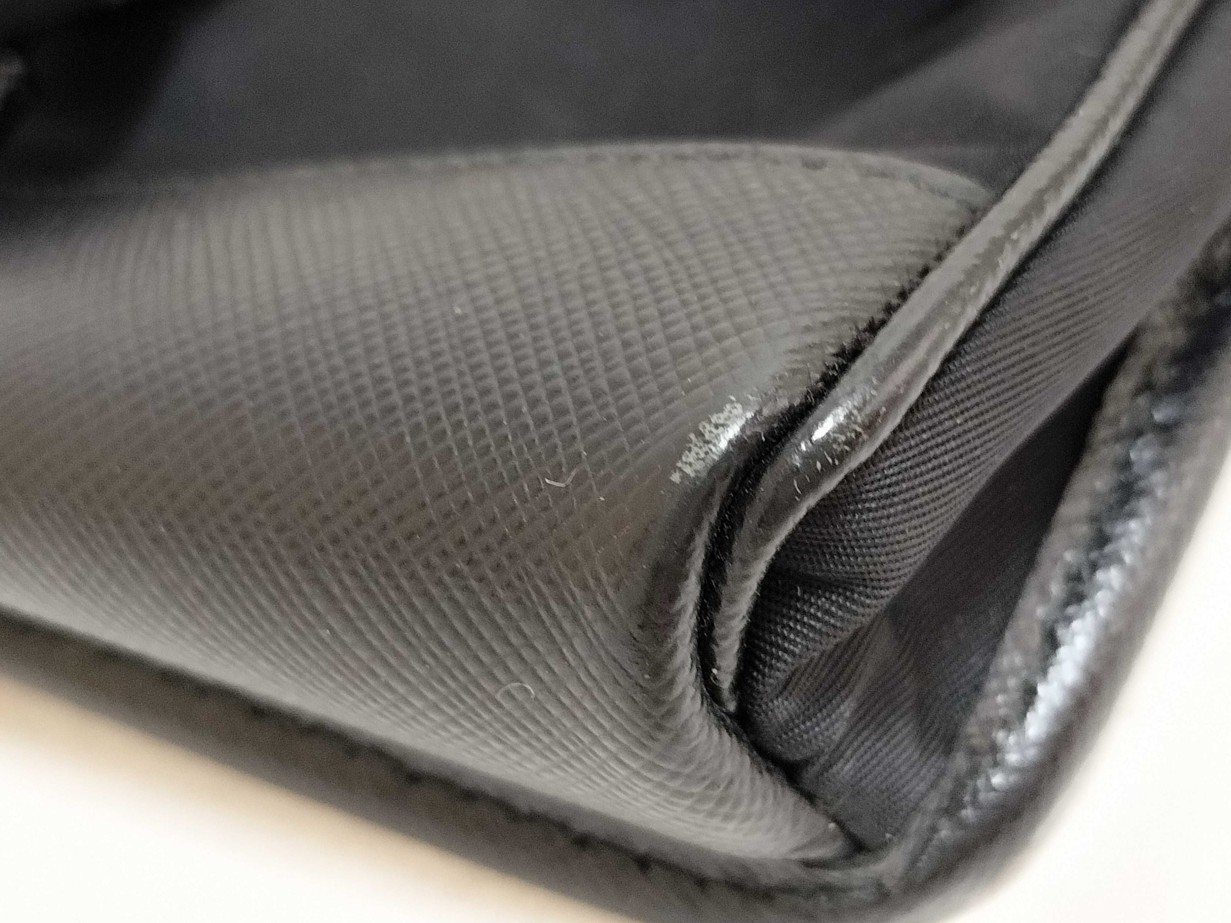 Nylon Prada Pocono Shoulder Bag, Black — view 6