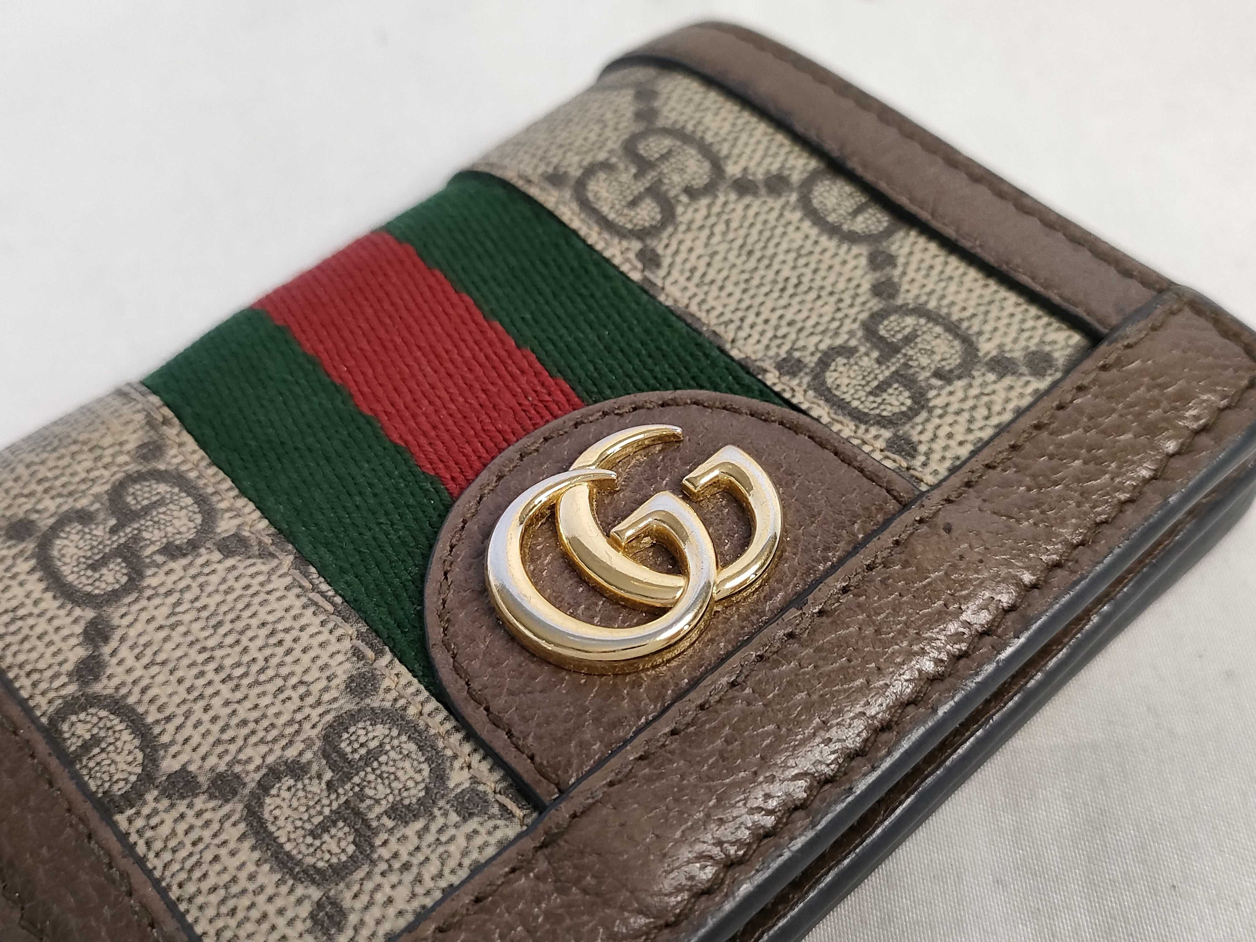 GG Supreme Ophidia GG Supreme Bi-fold Wallet — view 7