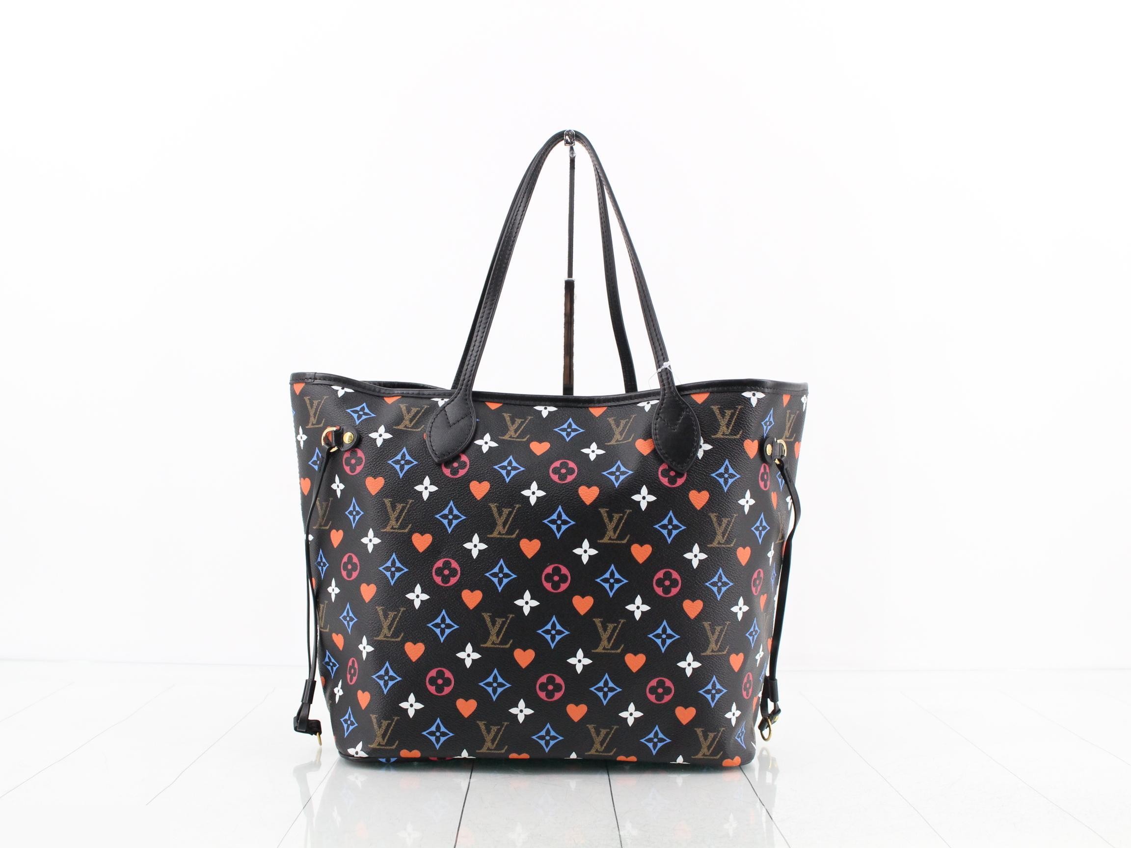 Game On Neverfull MM Tote Bag with Pouch — view 2