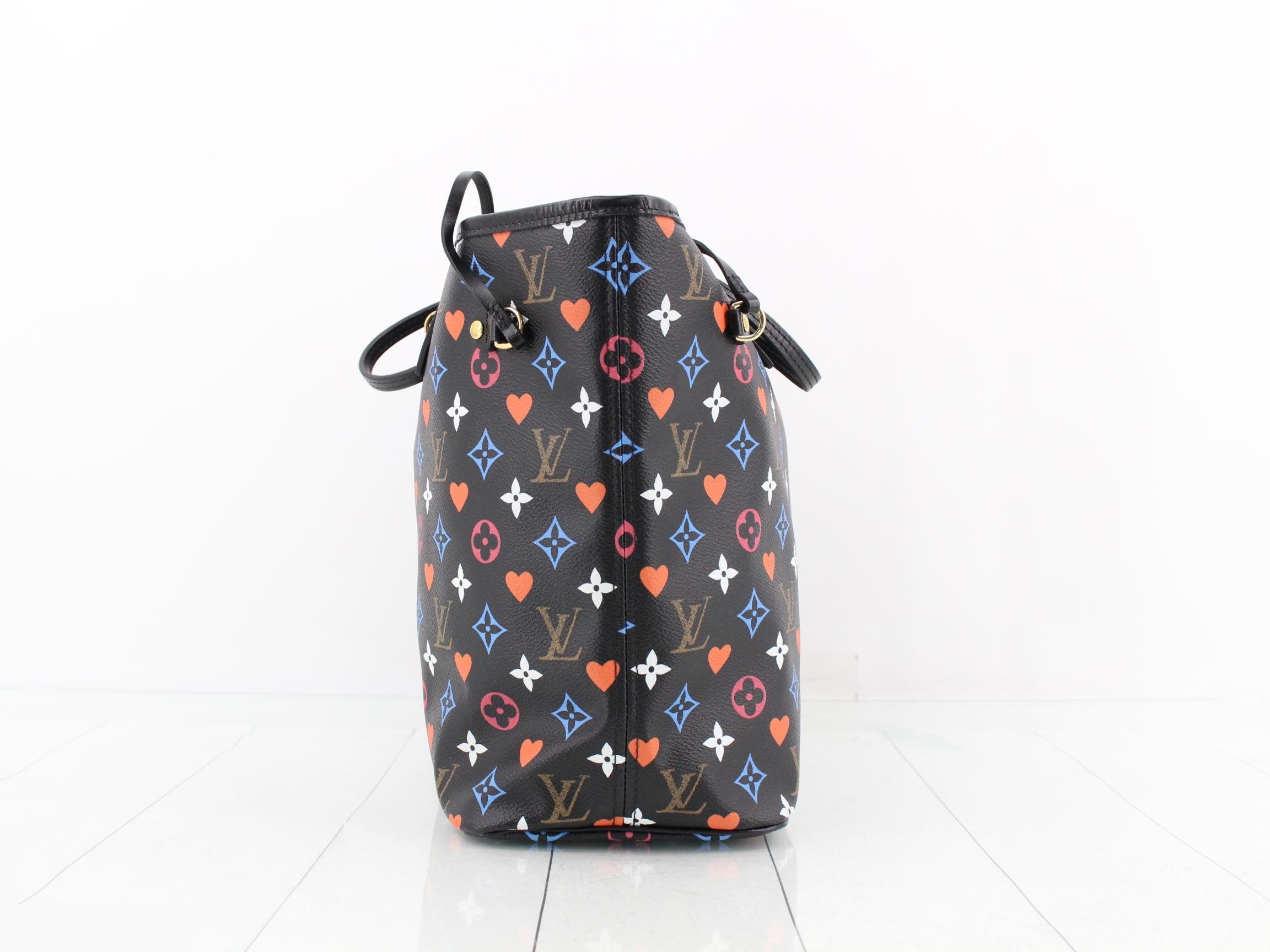 Game On Neverfull MM Tote Bag with Pouch — view 3