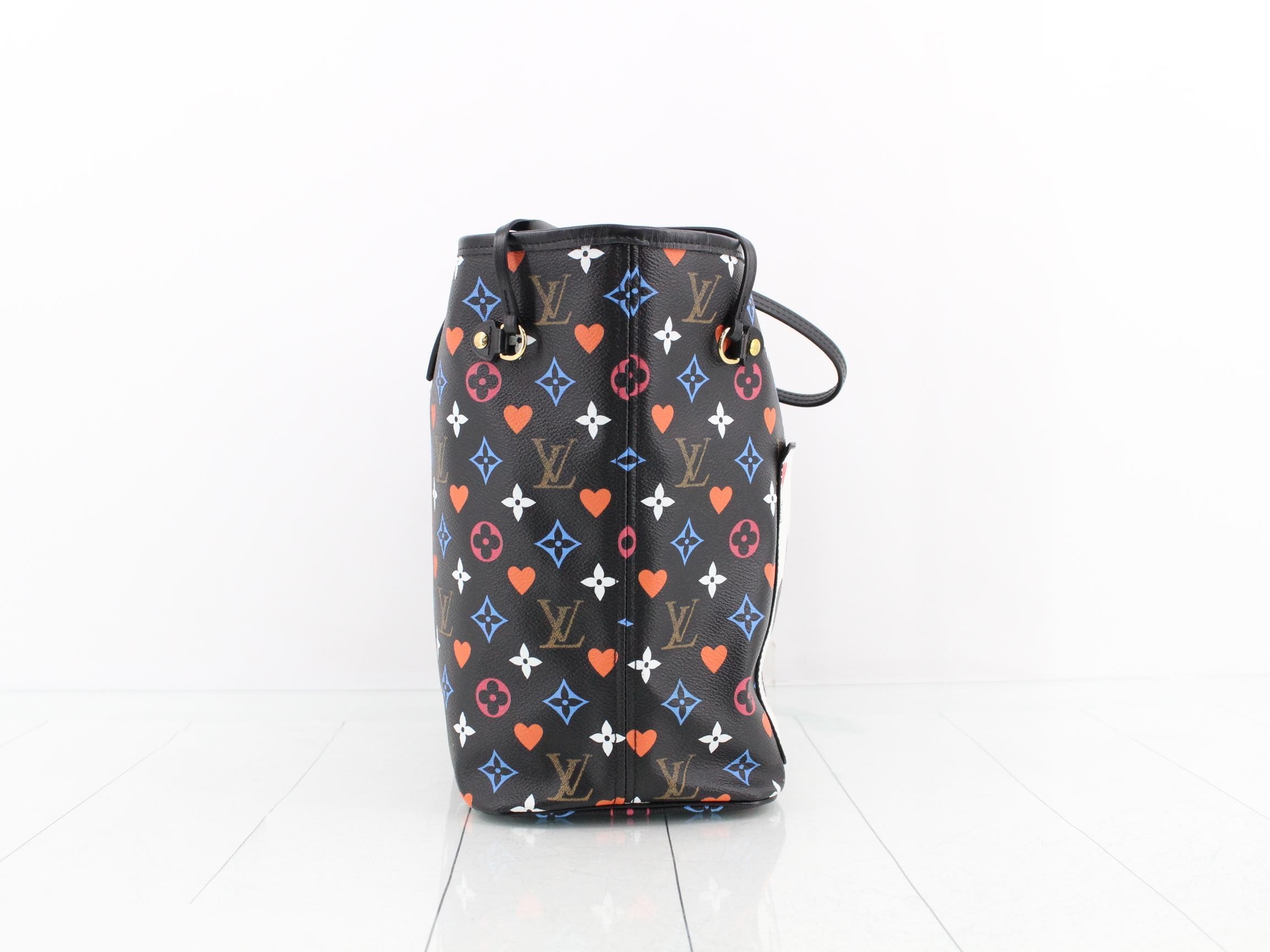 Game On Neverfull MM Tote Bag with Pouch — view 4