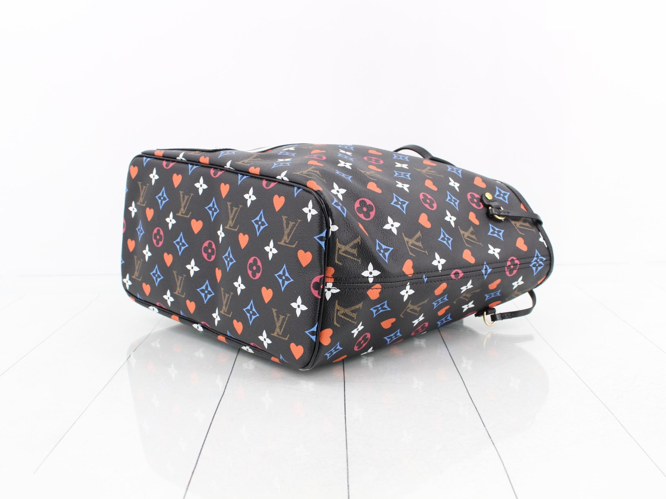 Game On Neverfull MM Tote Bag with Pouch — view 6