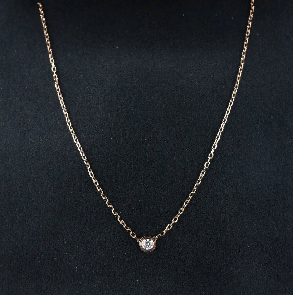 Damour SM Diamond Necklace 750(PG) 2.9g 721FKK — view 6