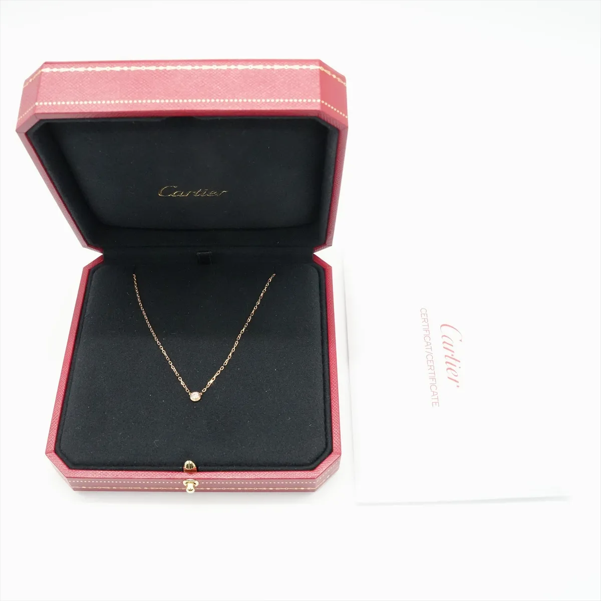 Damour SM Diamond Necklace 750(PG) 2.9g 721FKK — view 8