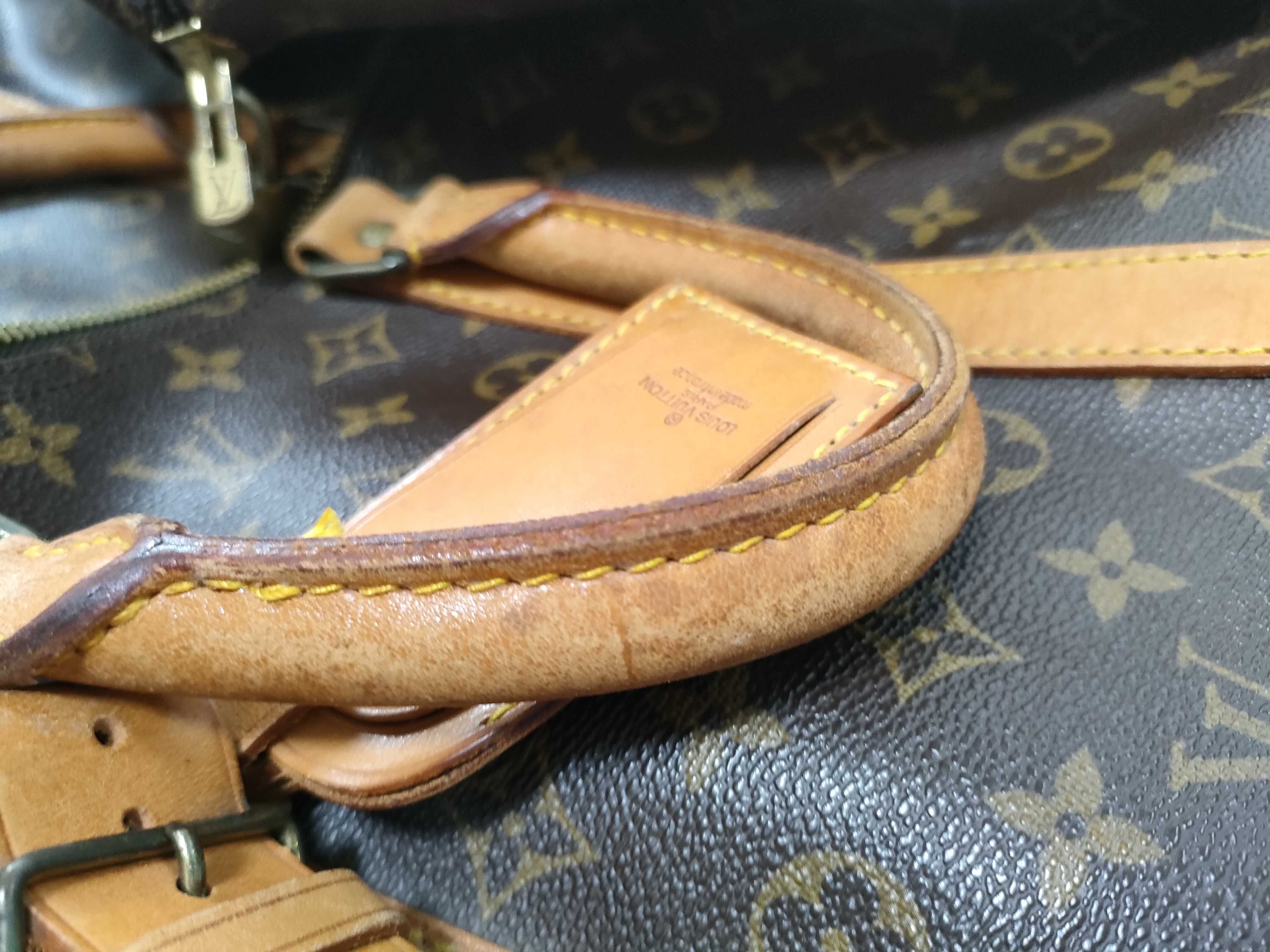 Monogram Keepall 60 M41422 MI882 Boston Bag — view 13