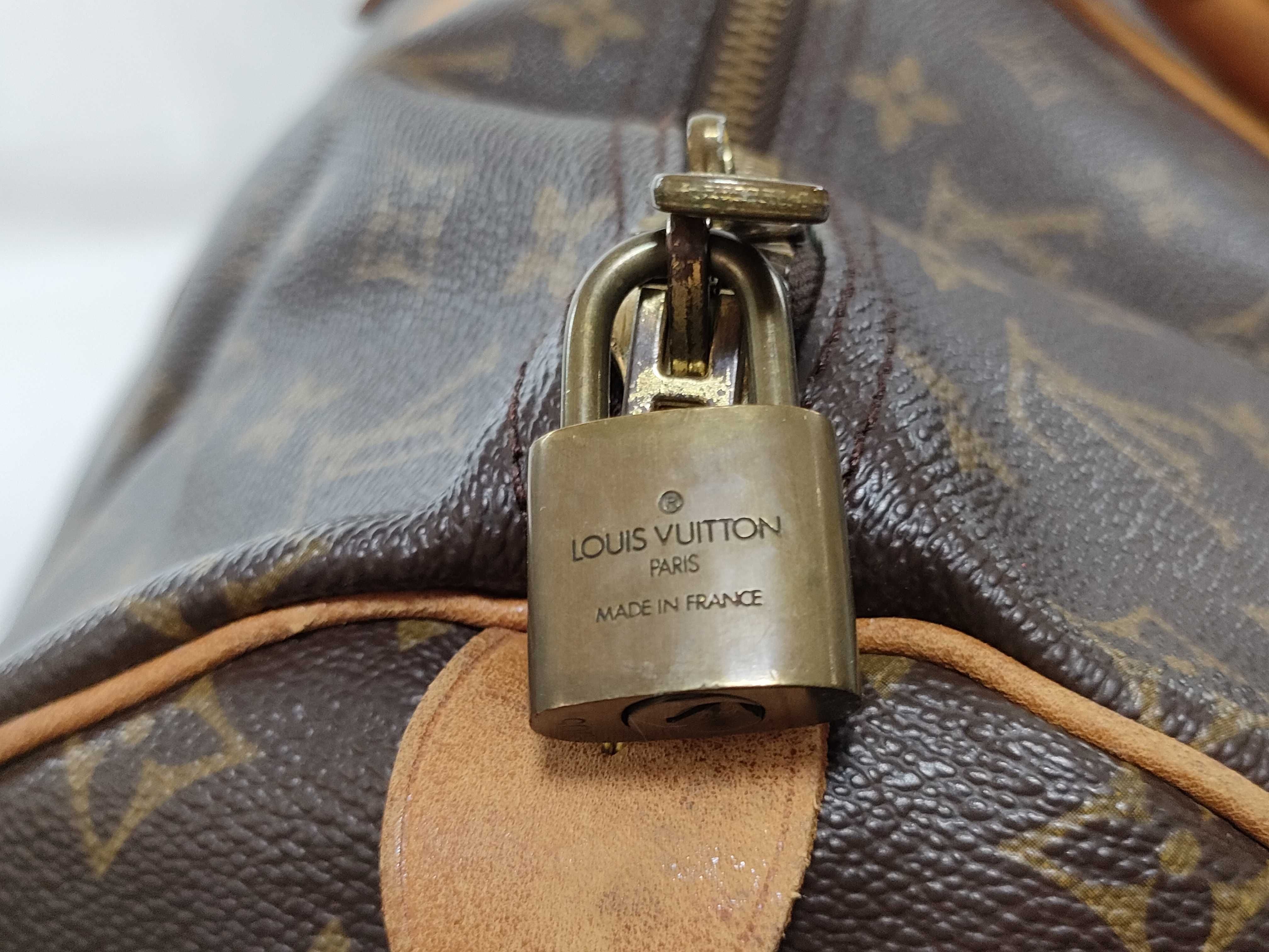 Monogram Keepall 60 M41422 MI882 Boston Bag — view 8