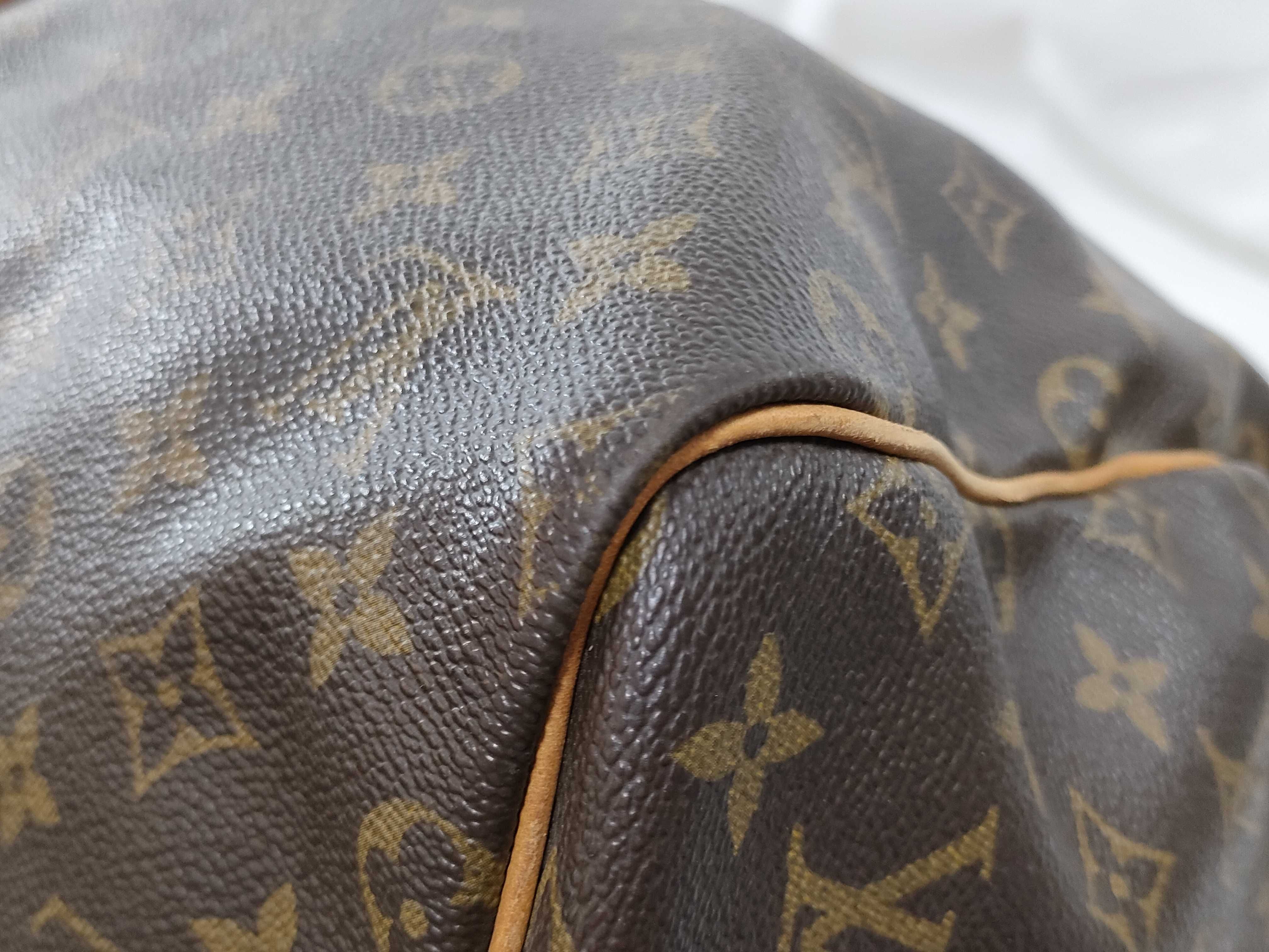 Monogram Keepall 60 M41422 MI882 Boston Bag — view 10