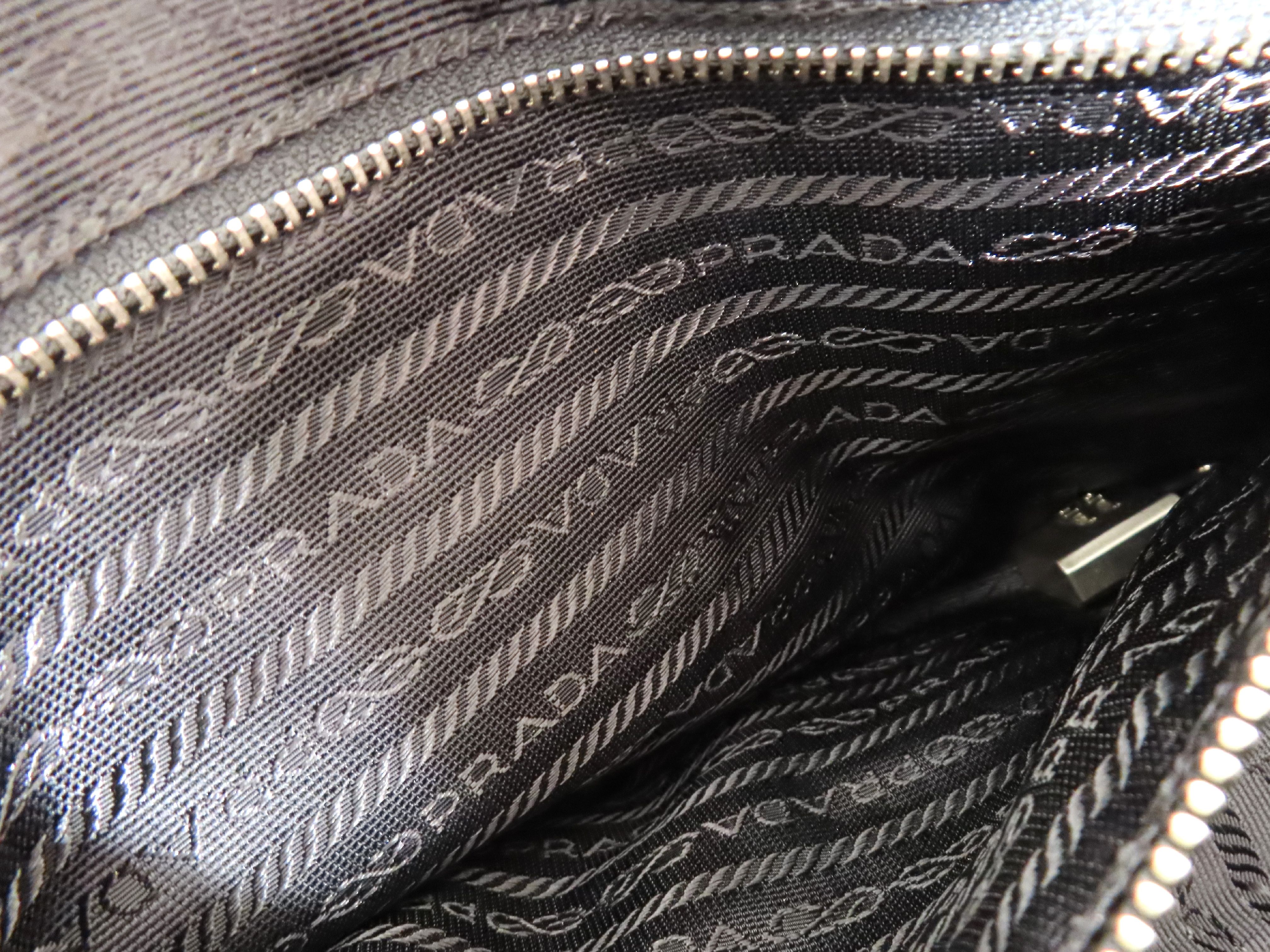handbag, bowling bag, perforated leather handbag — view 13