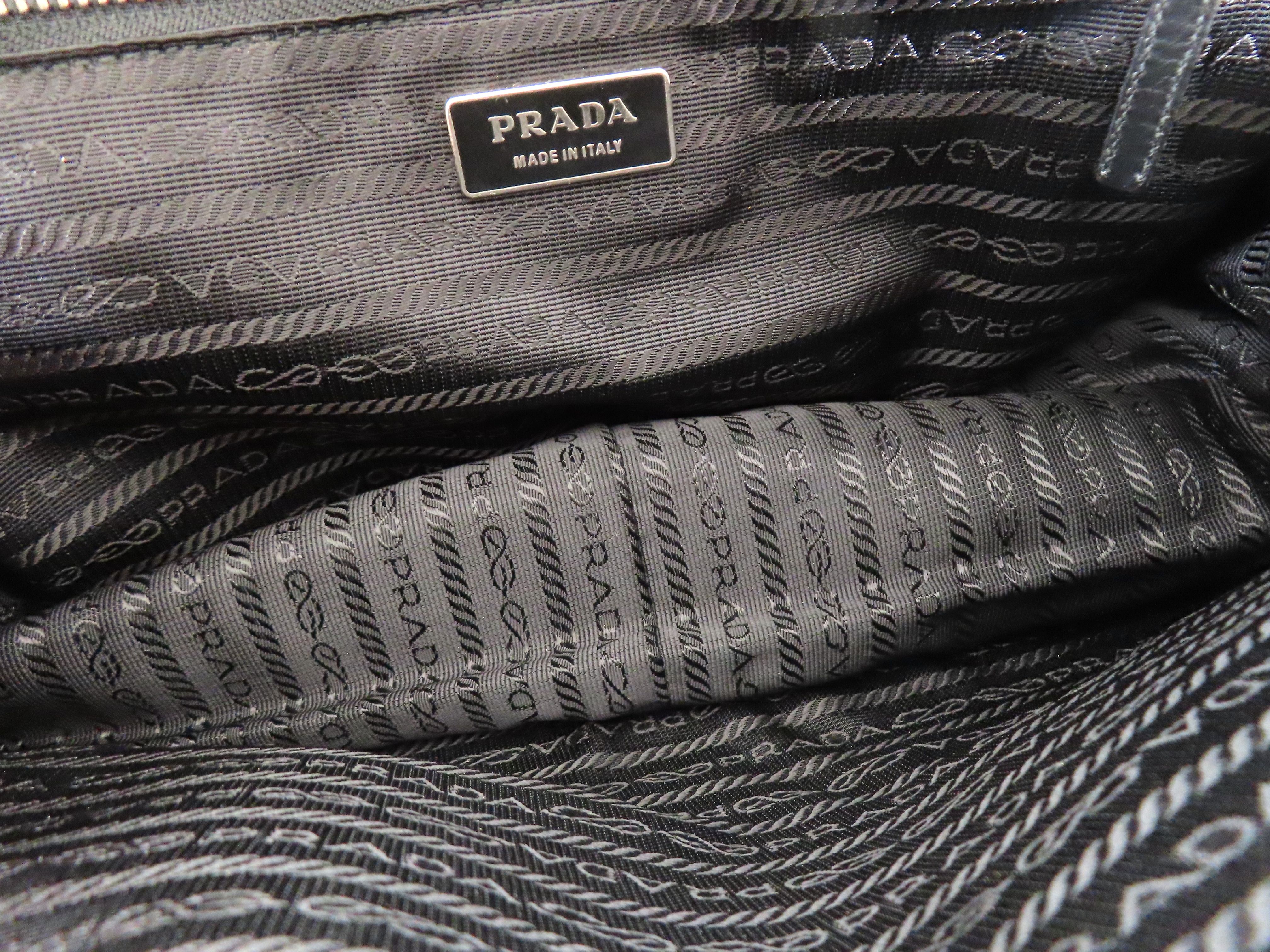 handbag, bowling bag, perforated leather handbag — view 10
