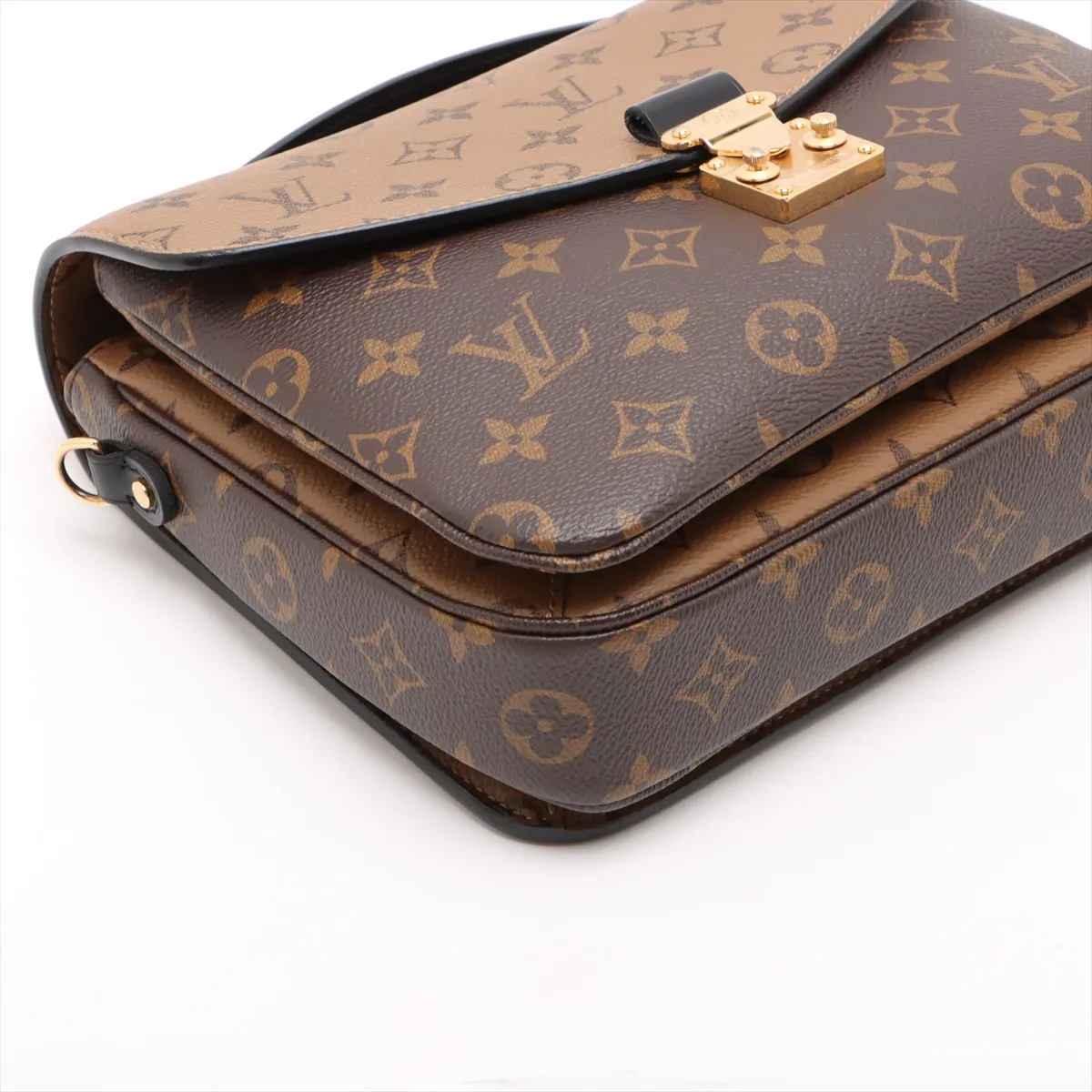 Monogram Reverse Pochette Metis MM M44876 Serial Unknown Brown — view 4