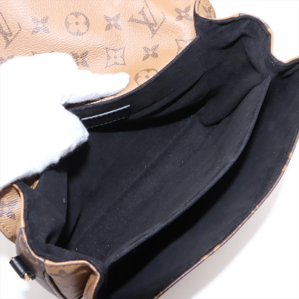 Monogram Reverse Pochette Metis MM M44876 Serial Unknown Brown — view 9
