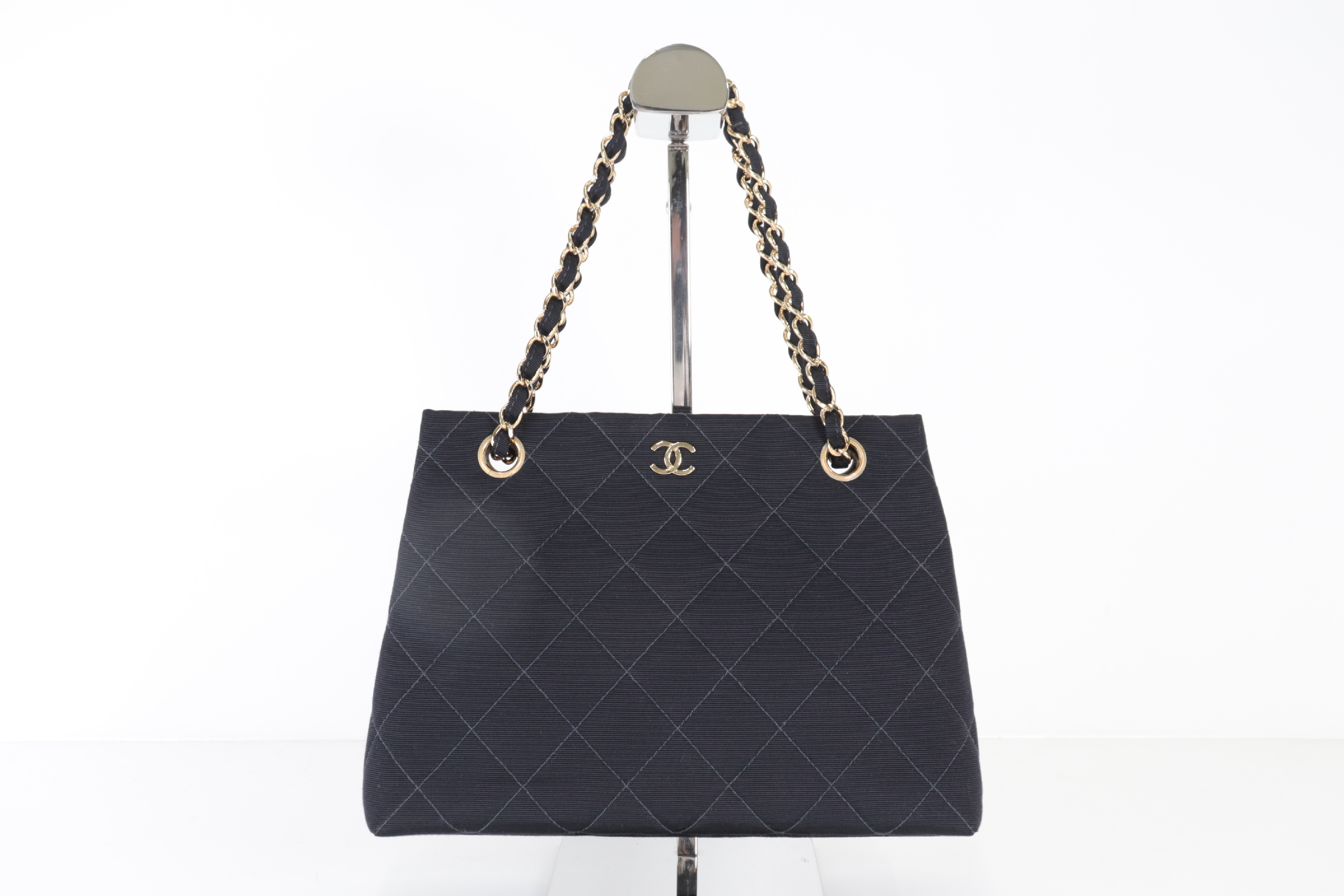 Coco Mark Canvas Chain Handbag (Serial No. 5)