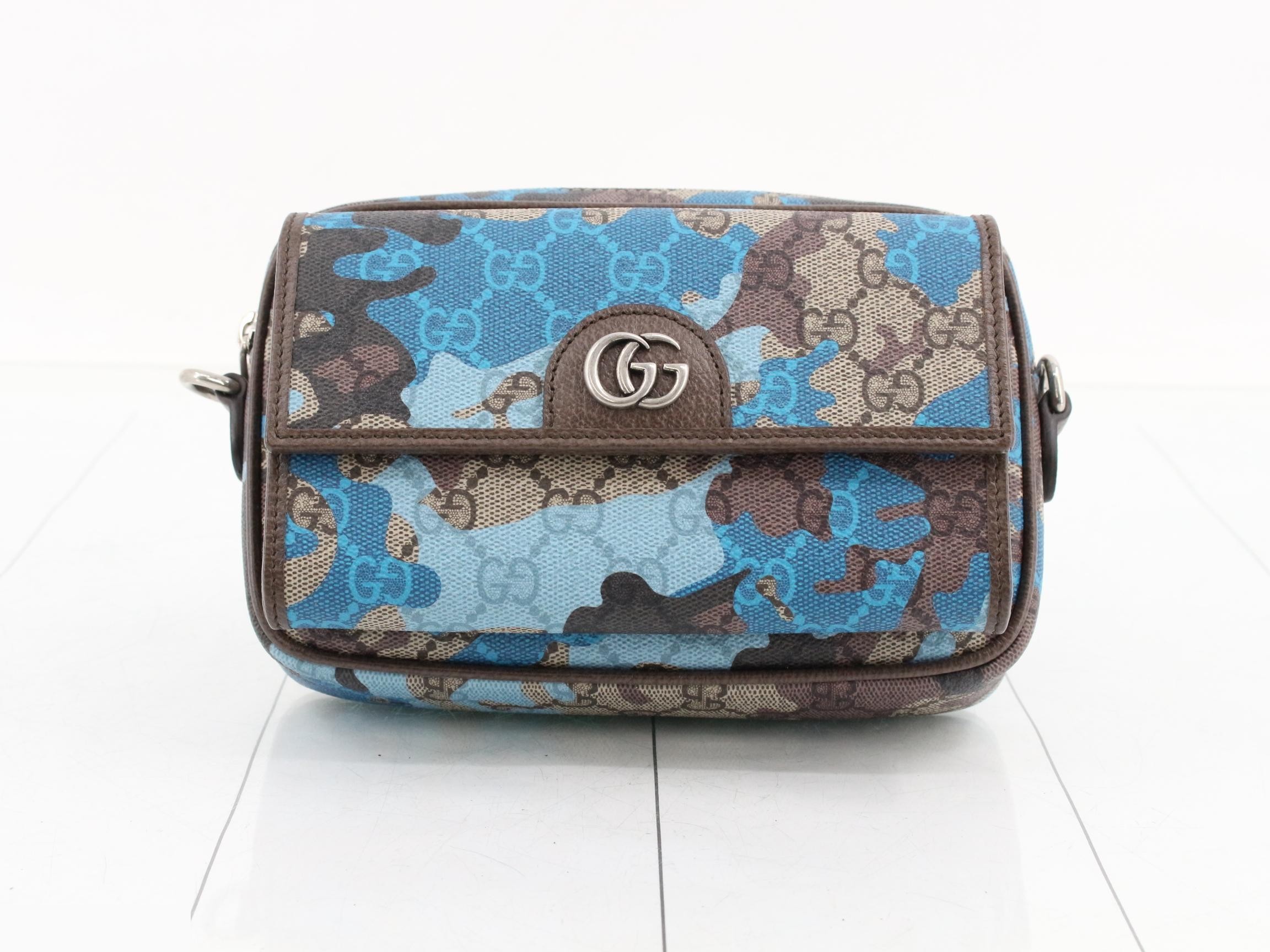 GG Supreme Camouflage Shoulder Mini