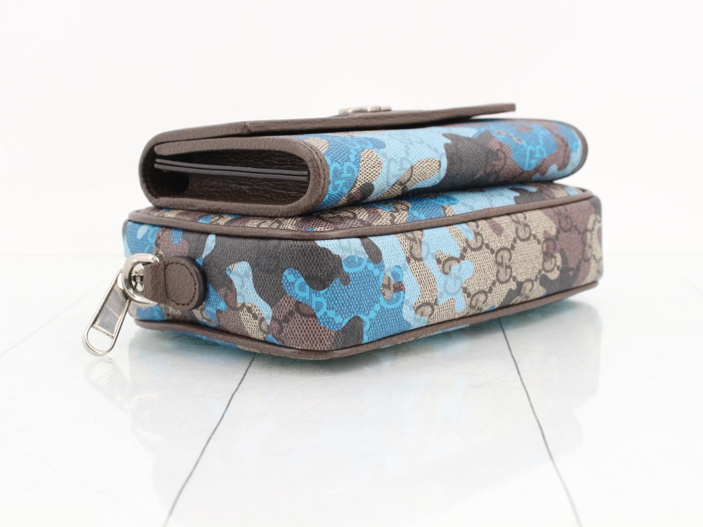 GG Supreme Camouflage Shoulder Mini — view 5