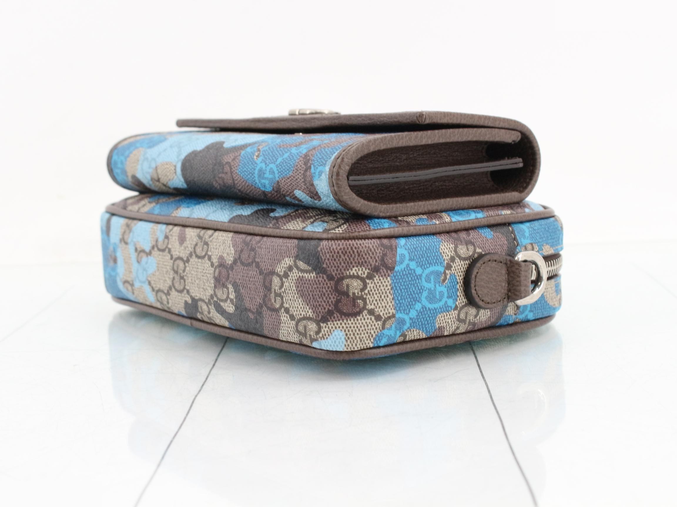 GG Supreme Camouflage Shoulder Mini — view 6