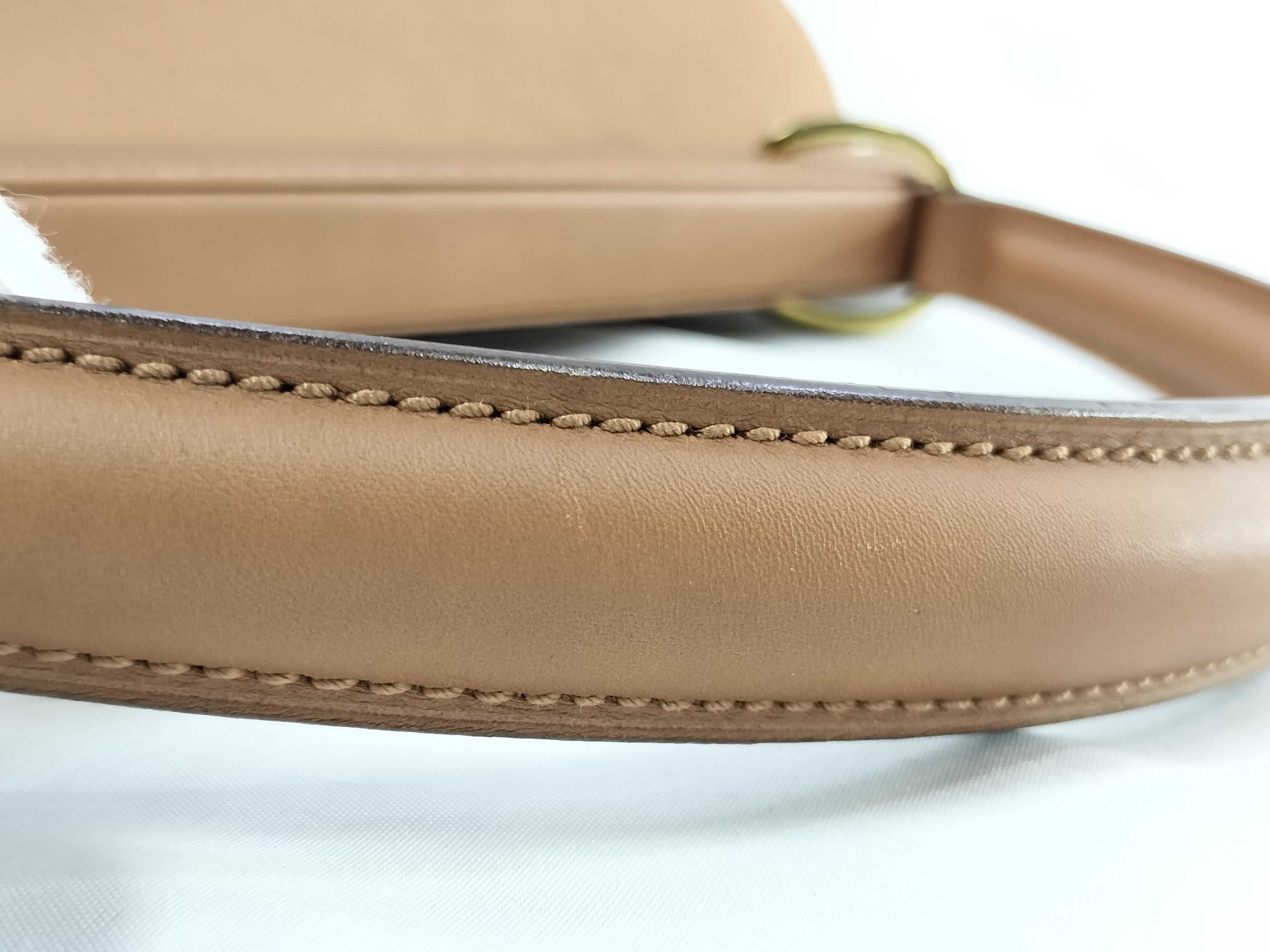 Top Handle Handbag, Brown, 101671 205118 — view 5