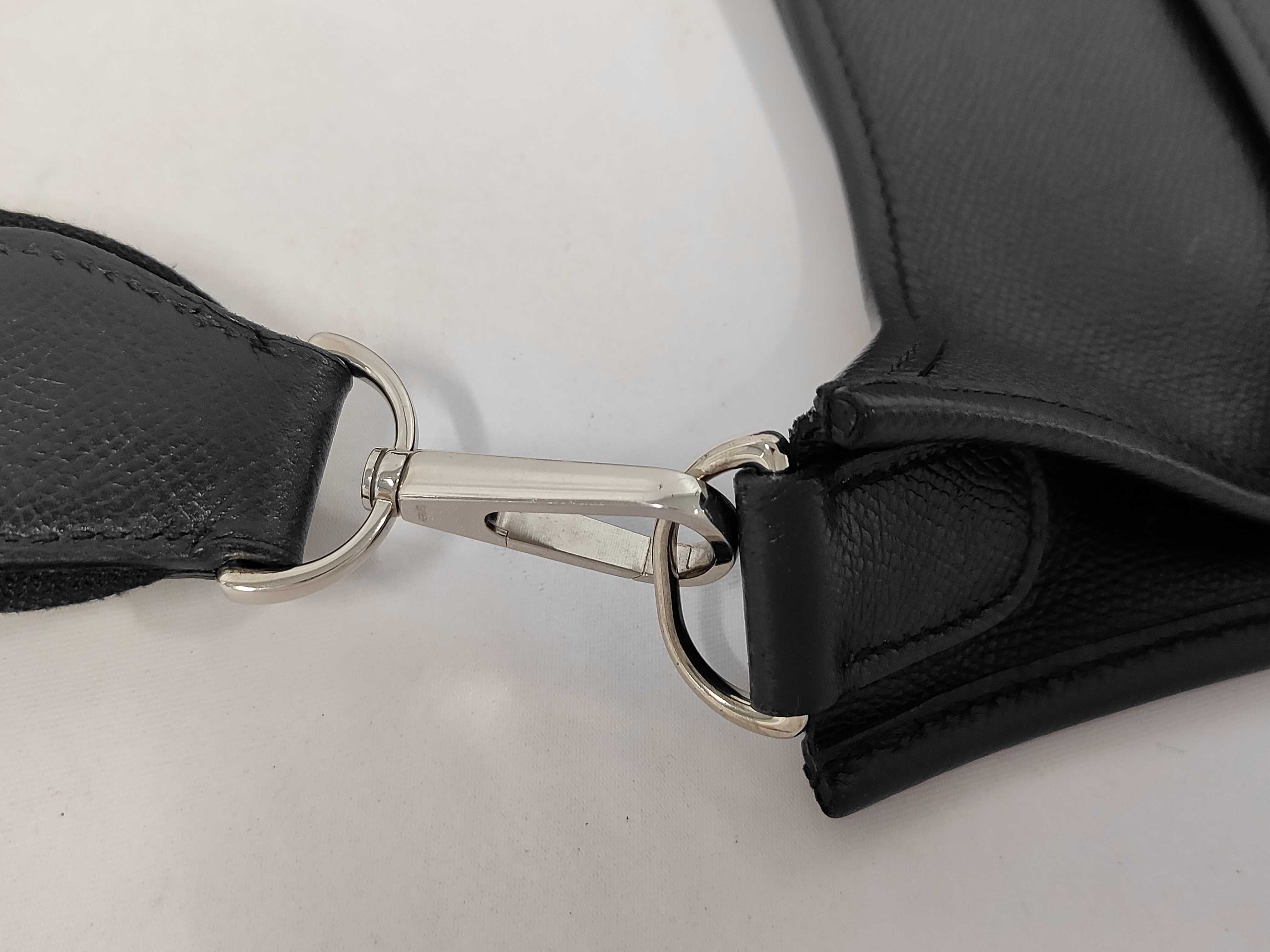 Evelyne 3GM O Epsom Black Shoulder Bag — view 6